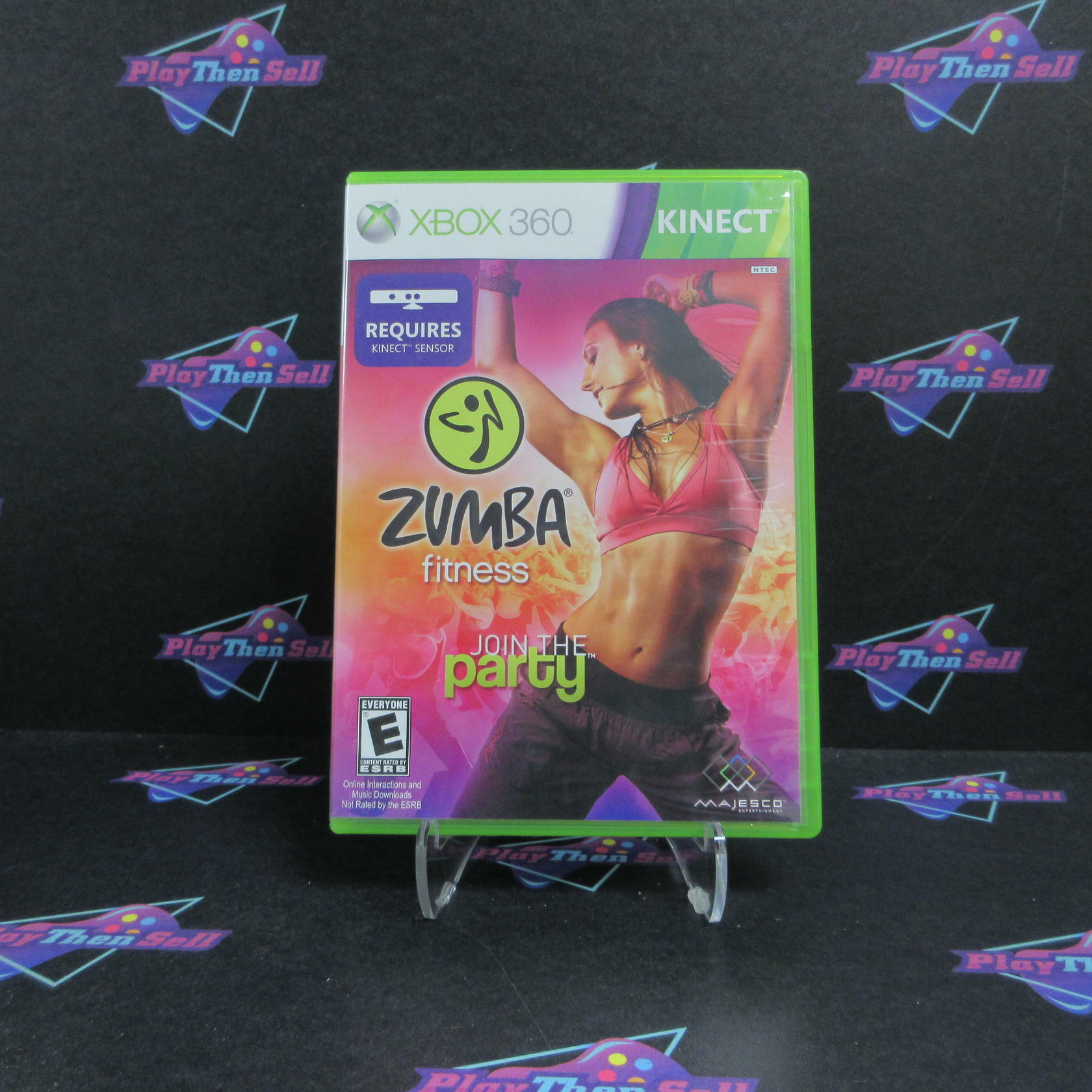 Zumba Fitness Xbox 360 AD Complete CIB - Very Good