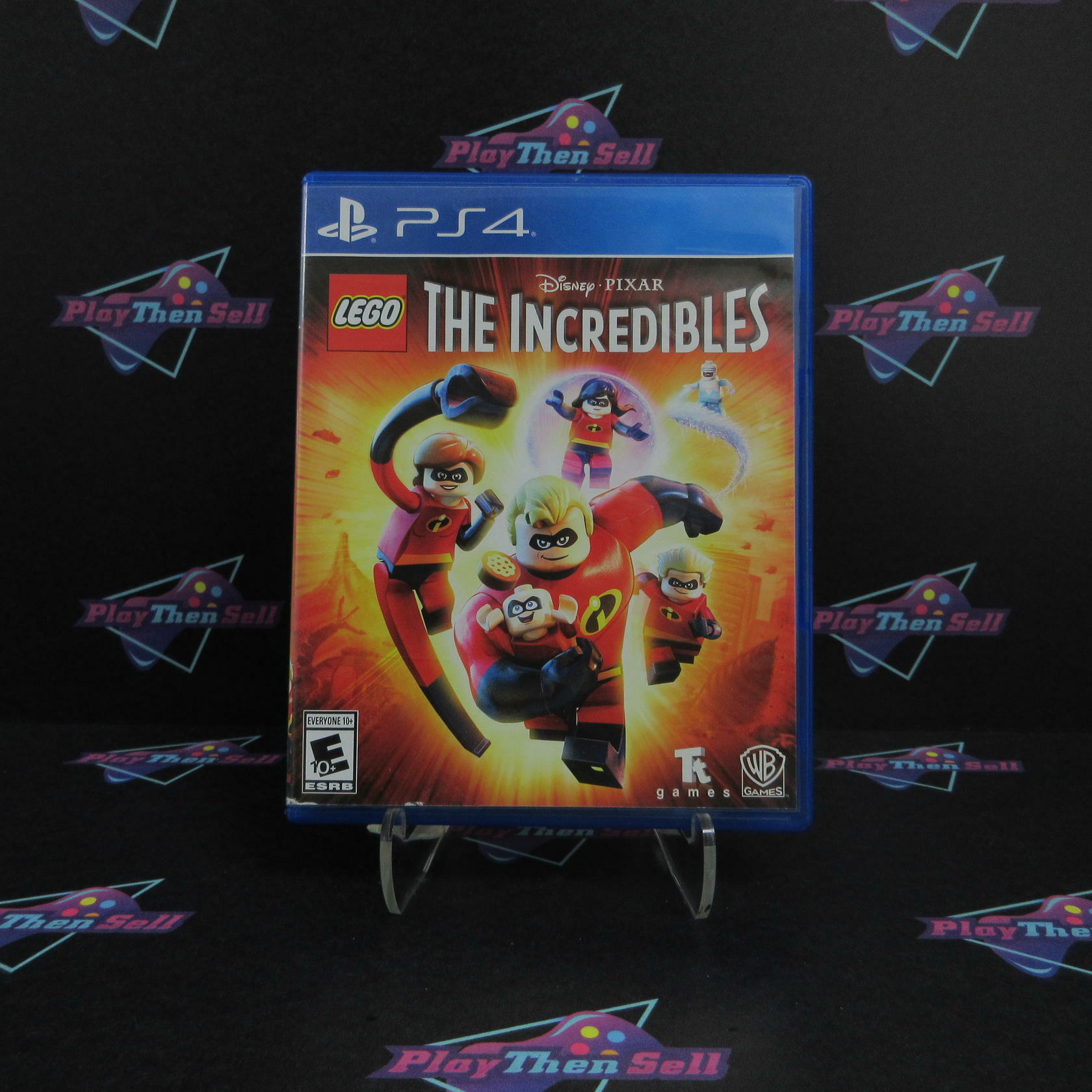 LEGO Disney Pixar's The Incredibles PS4 PlayStation 4 AD Complete CIB - Very Good
