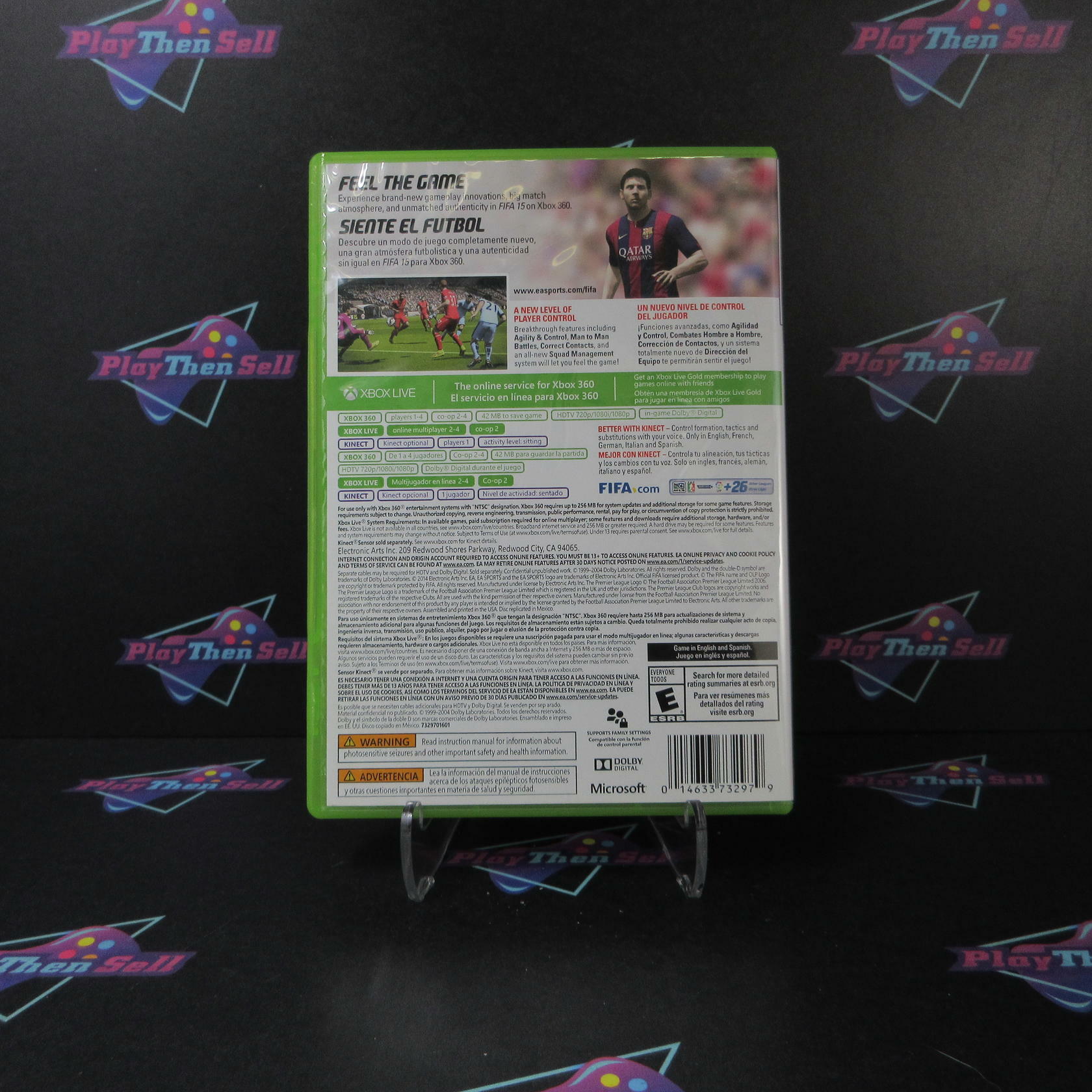 FIFA 15 Xbox 360 DD Complete CIB - Very Good
