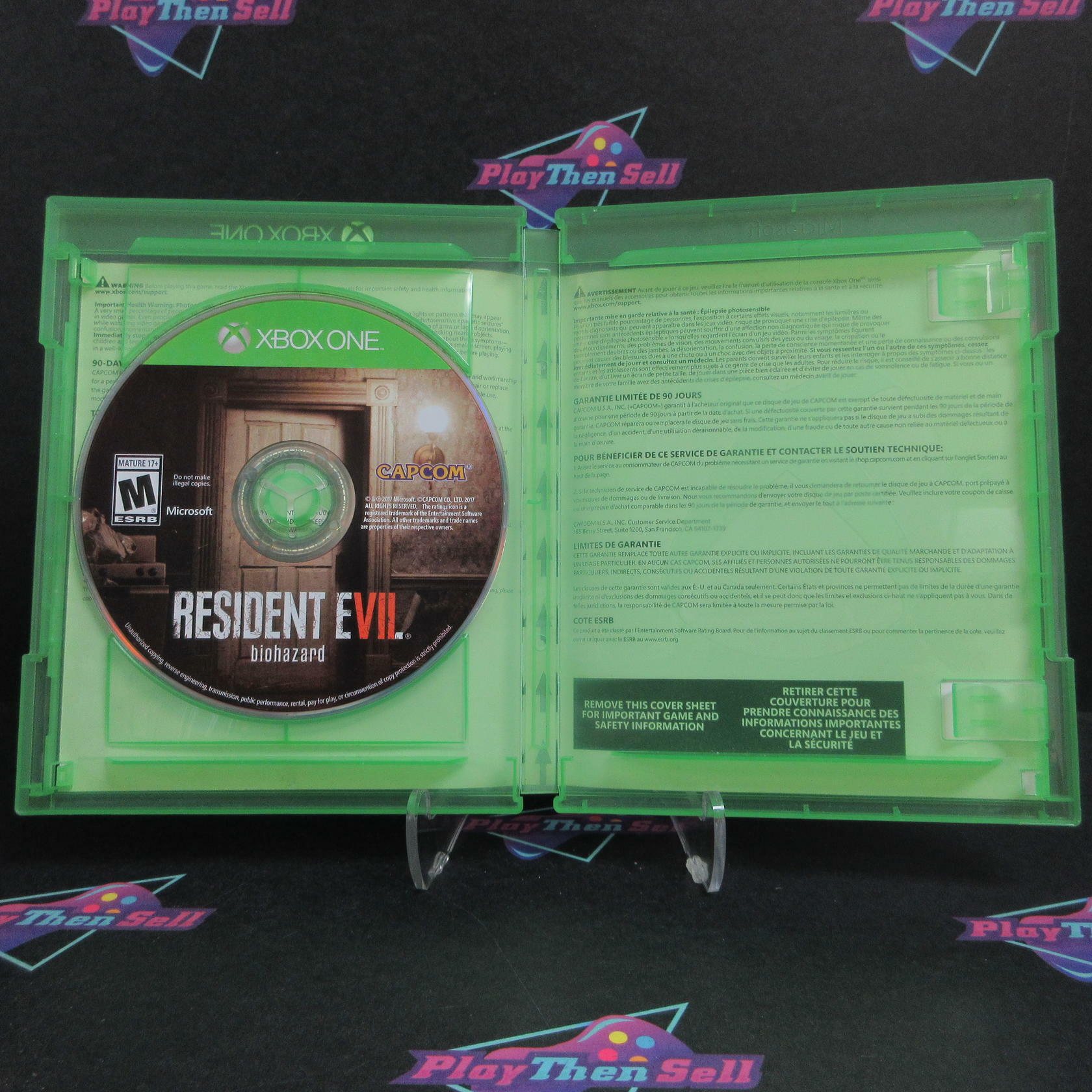 Resident Evil 7 Biohazard Xbox One AD Complete CIB - Very Good