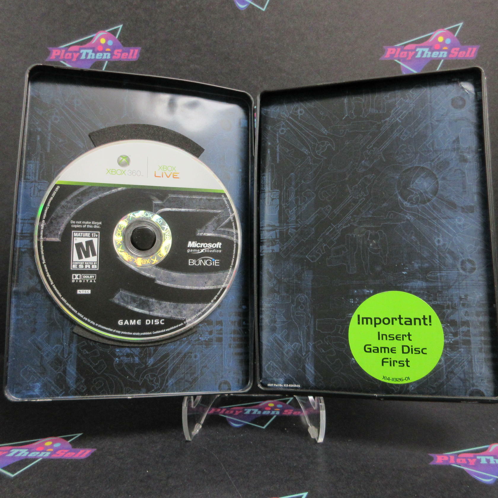 Halo 3 Limited Edition Steelbook Xbox 360 AD/NM + Art Book - Very Good