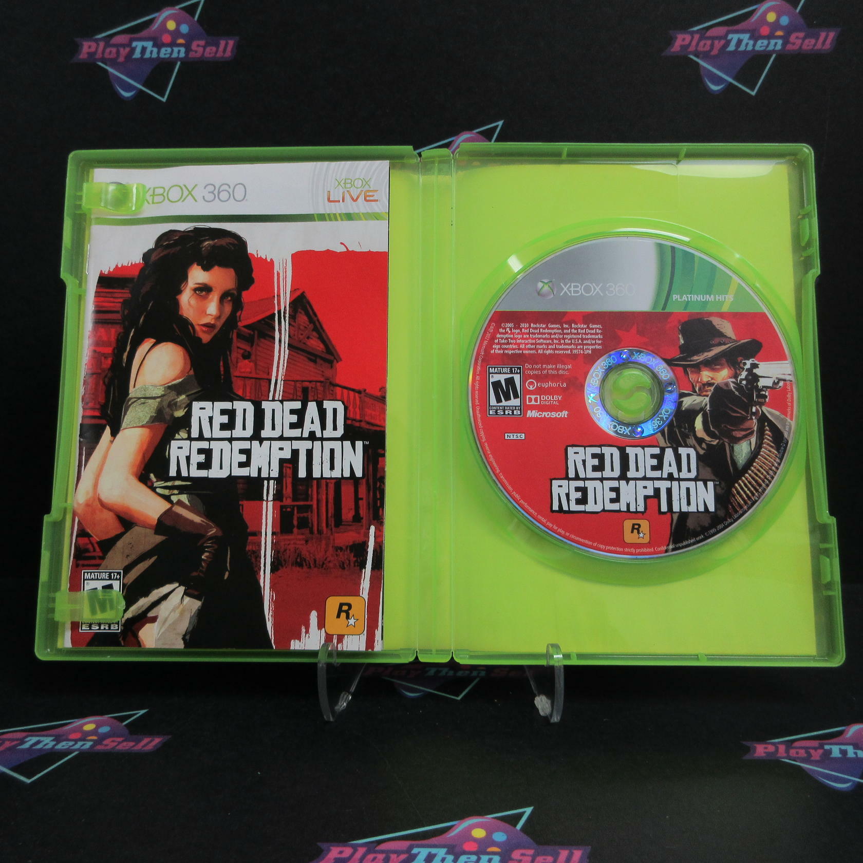 Red Dead Redemption Xbox 360 PH AD Complete CIB - Very Good