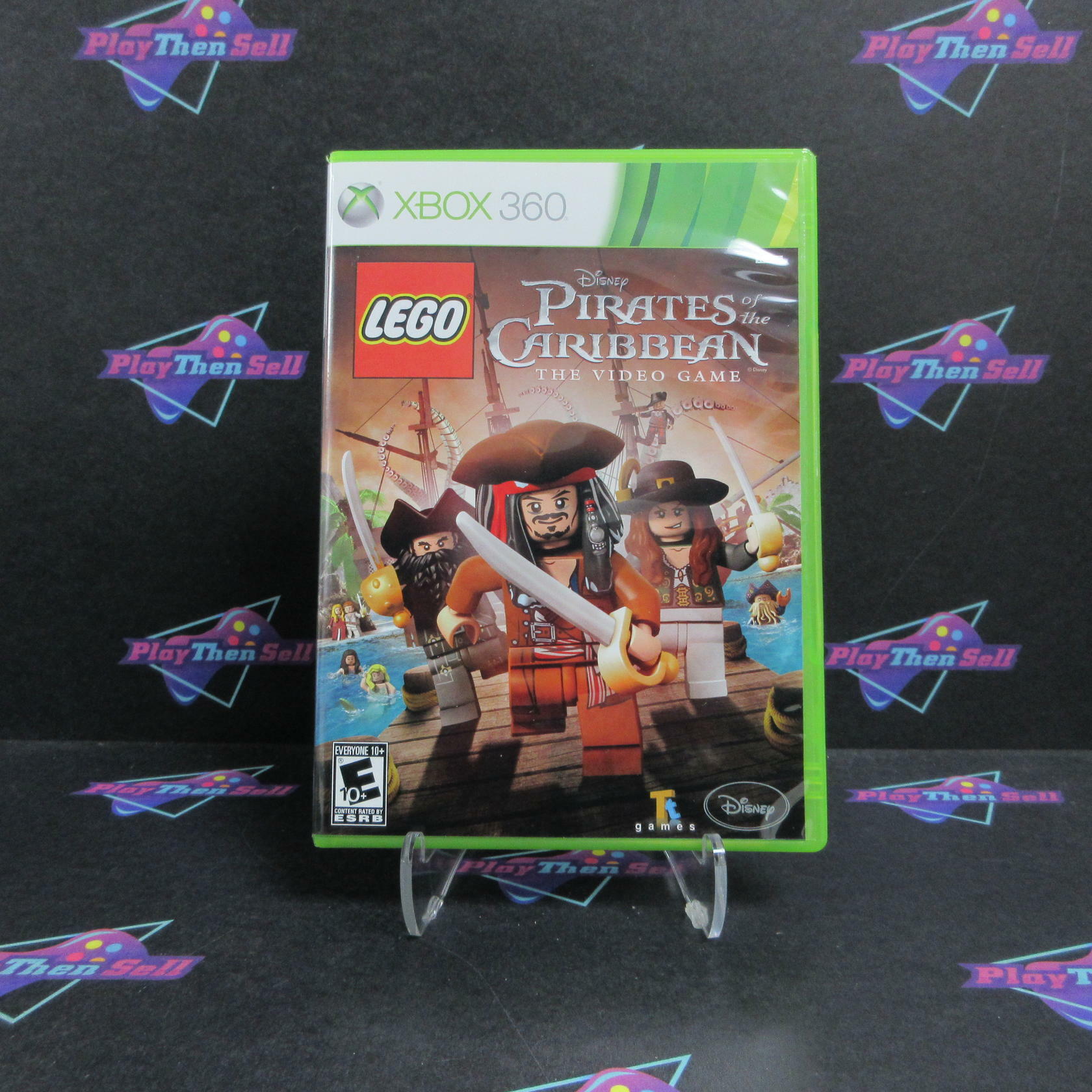LEGO Pirates of the Caribbean Xbox 360 + Trading Card Complete - Excellent