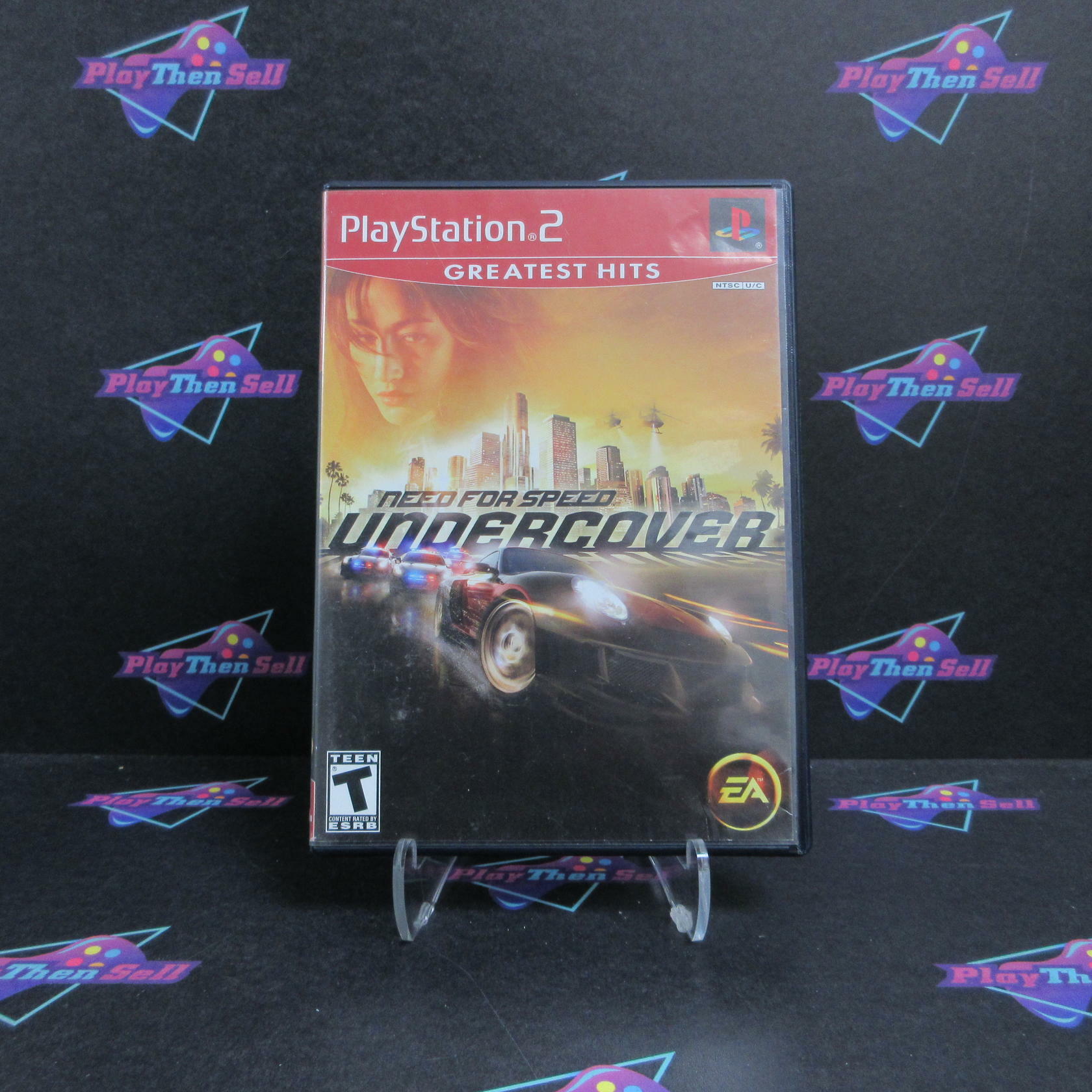 Need For Speed Undercover PS2 PlayStation 2 GH AD/DD Complete CIB - Very Good