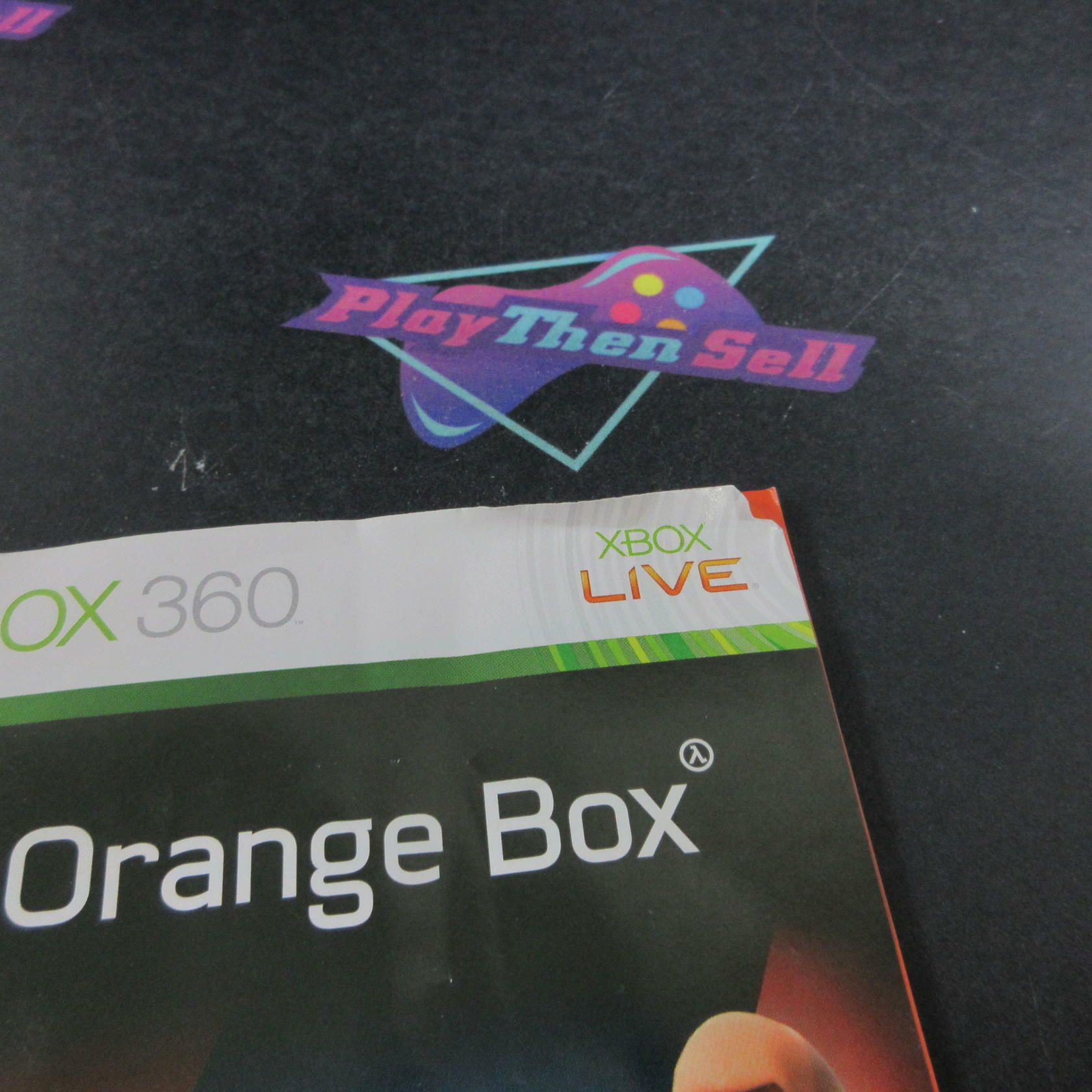 Orange Box Xbox 360 MD Complete CIB - Very Good