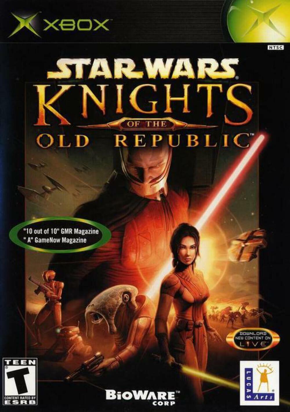 Star Wars Knights of the Old Republic Xbox + Reg Card Complete - Refurbished