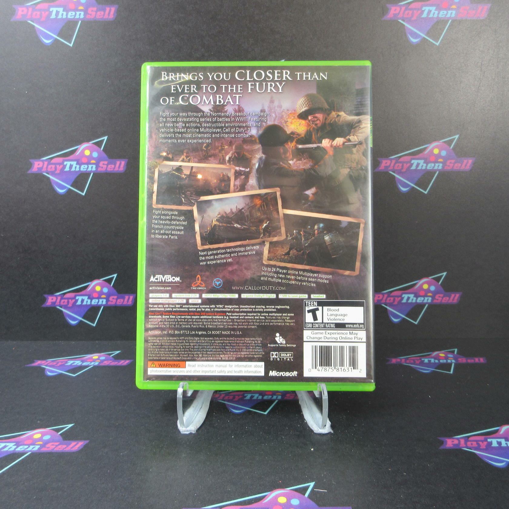 Call of Duty 3 Xbox 360 - Very Good