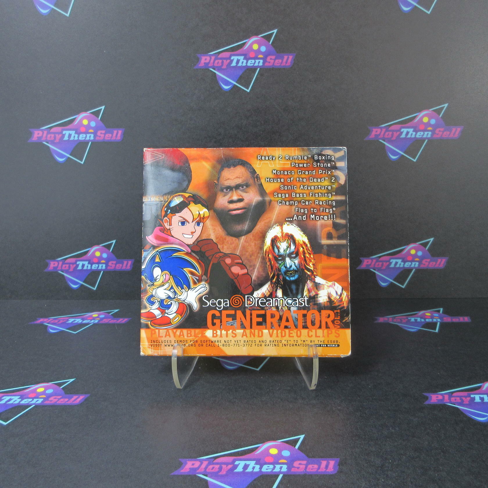 Generator Vol.1 Sega Dreamcast - Like New