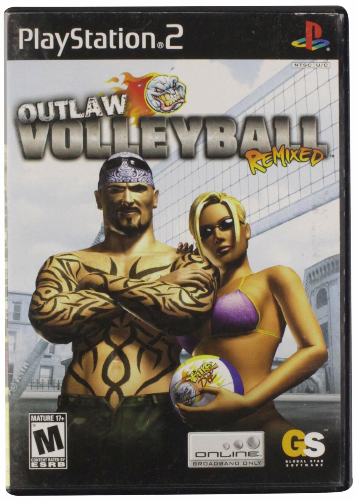 Outlaw Volleyball Remixed PS2 PlayStation 2 AD/NM - Good