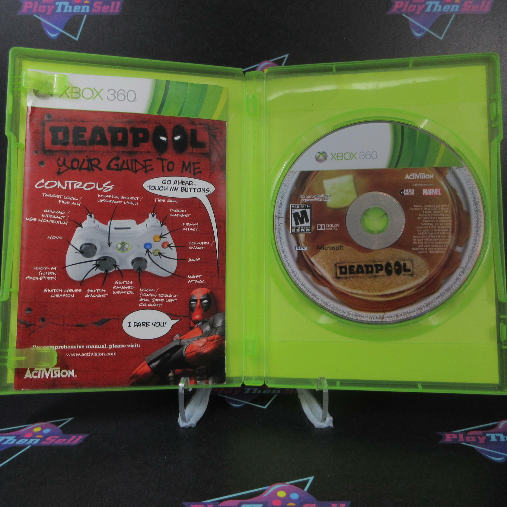 Deadpool Xbox 360 AD Complete CIB - Very Good