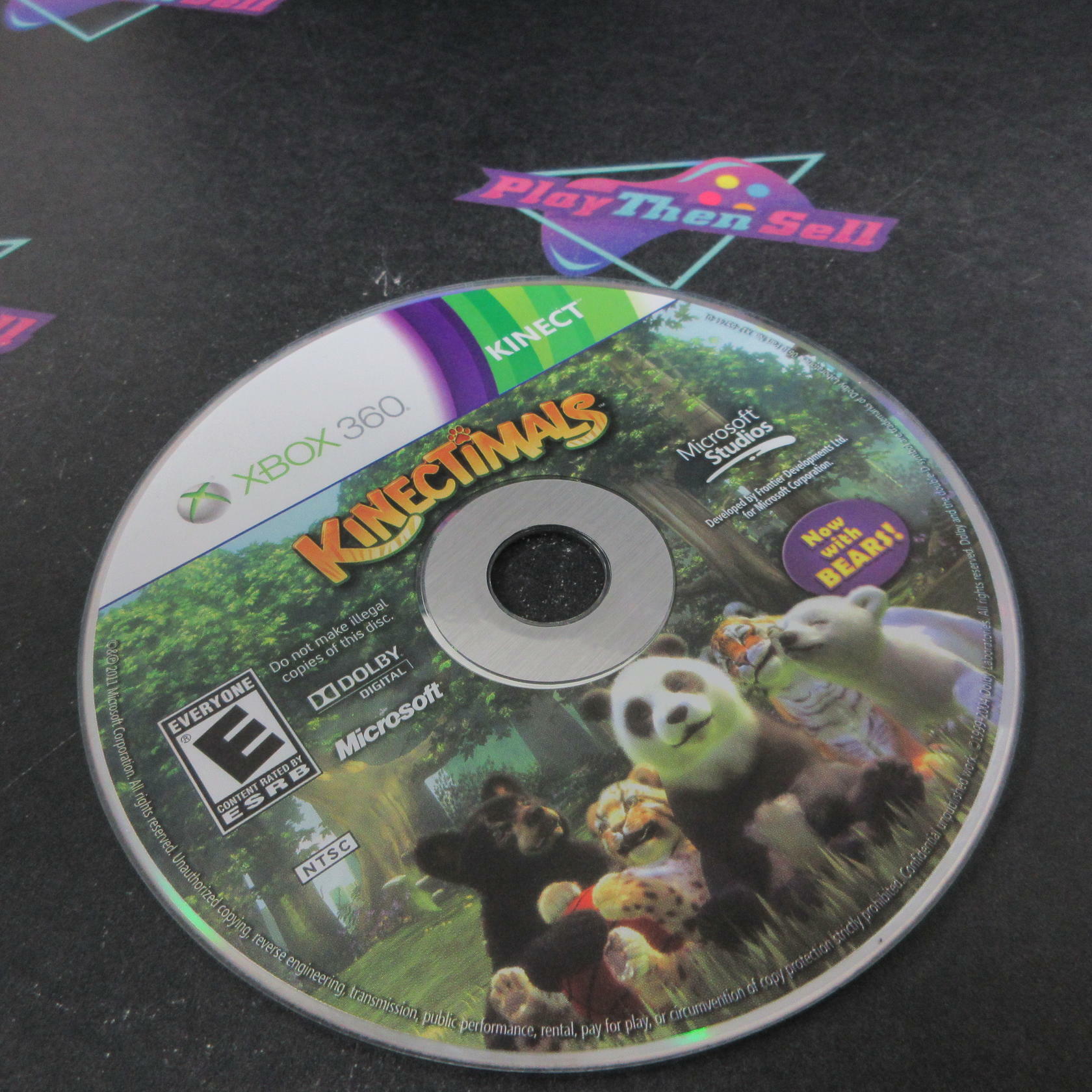Kinectimals Now with Bears Xbox 360 AD/DD Complete CIB - Very Good