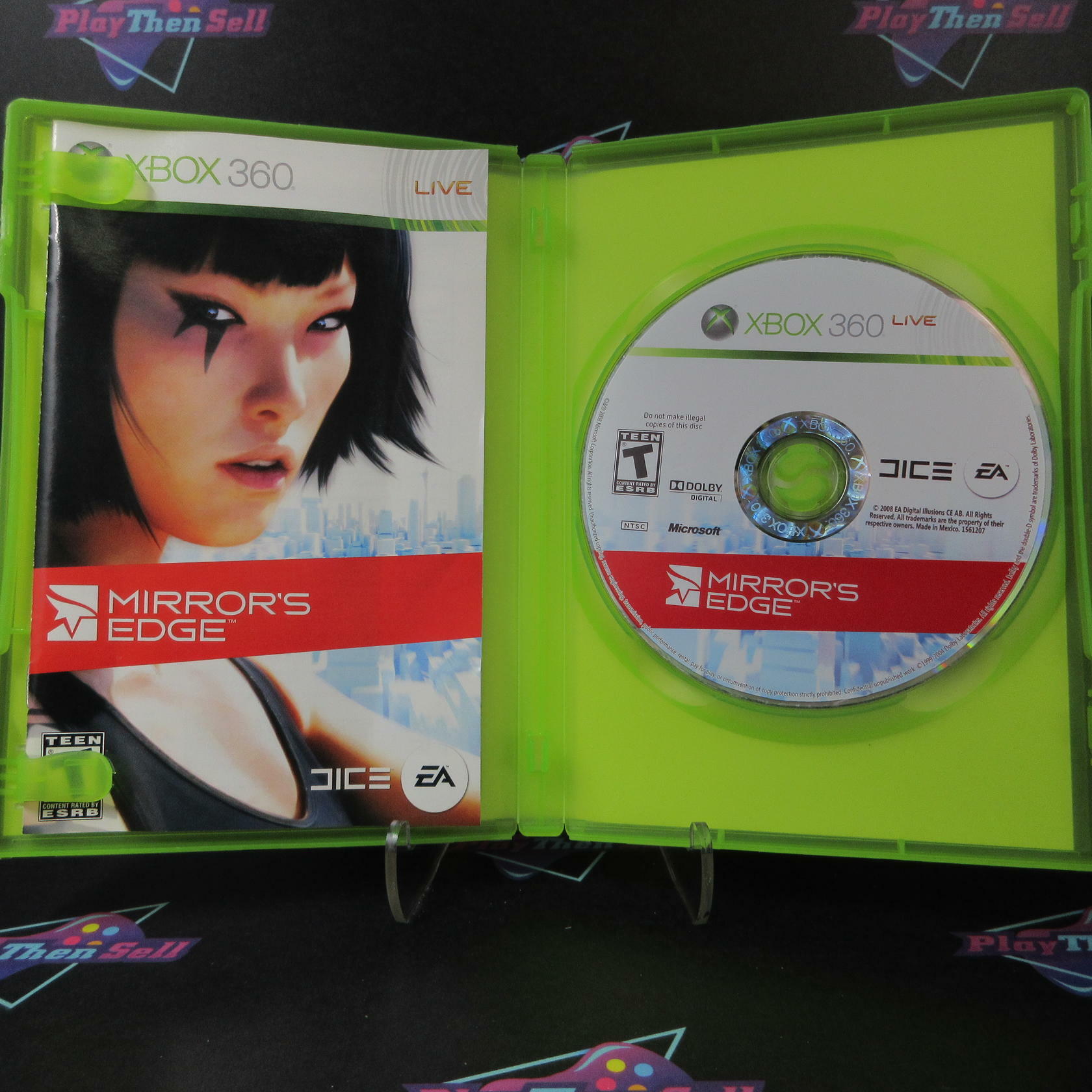 Mirror's Edge Xbox 360 AD Complete CIB - Very Good