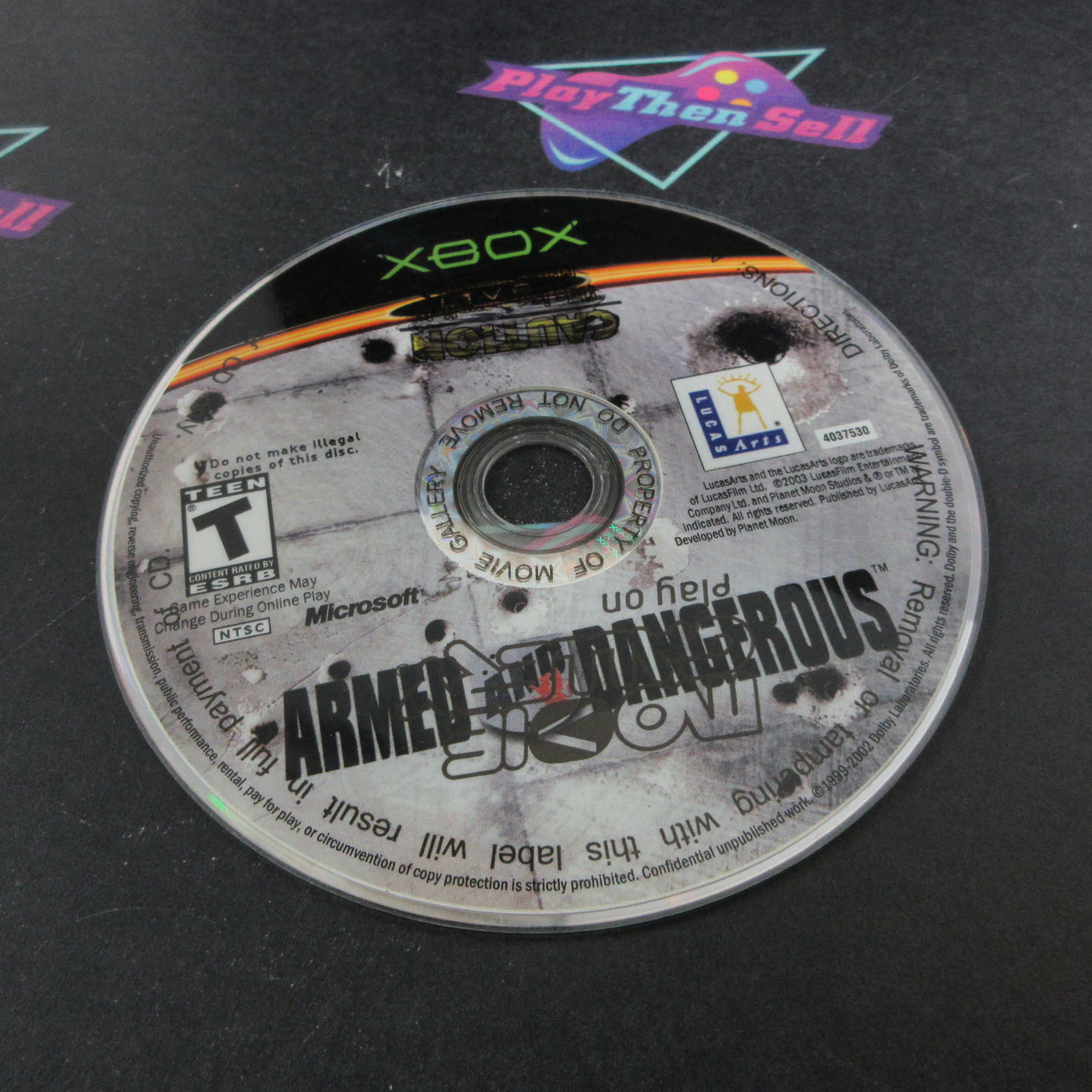 Armed and Dangerous Xbox DD Complete CIB - Very Good