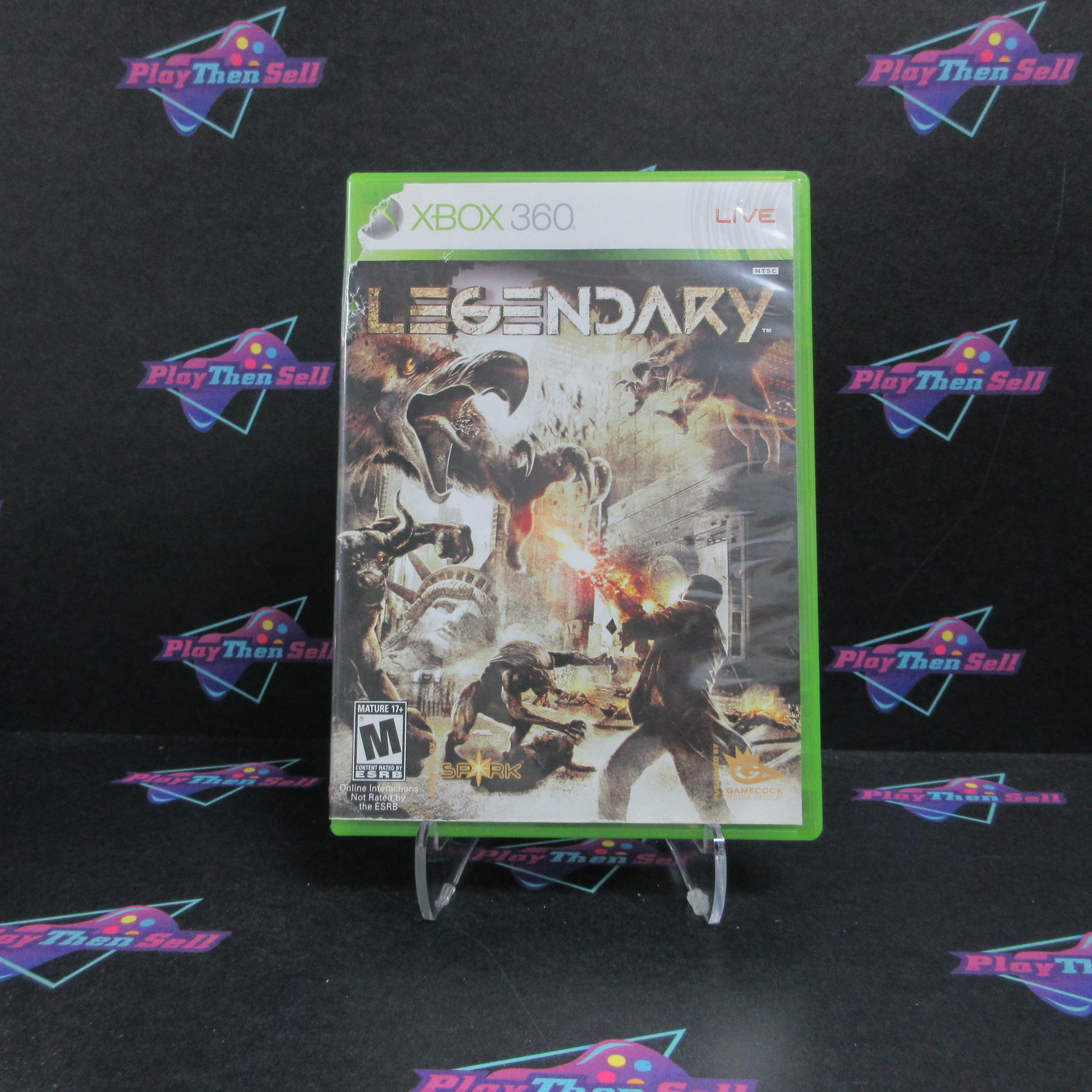 Legendary Xbox 360 AD Complete CIB - Very Good