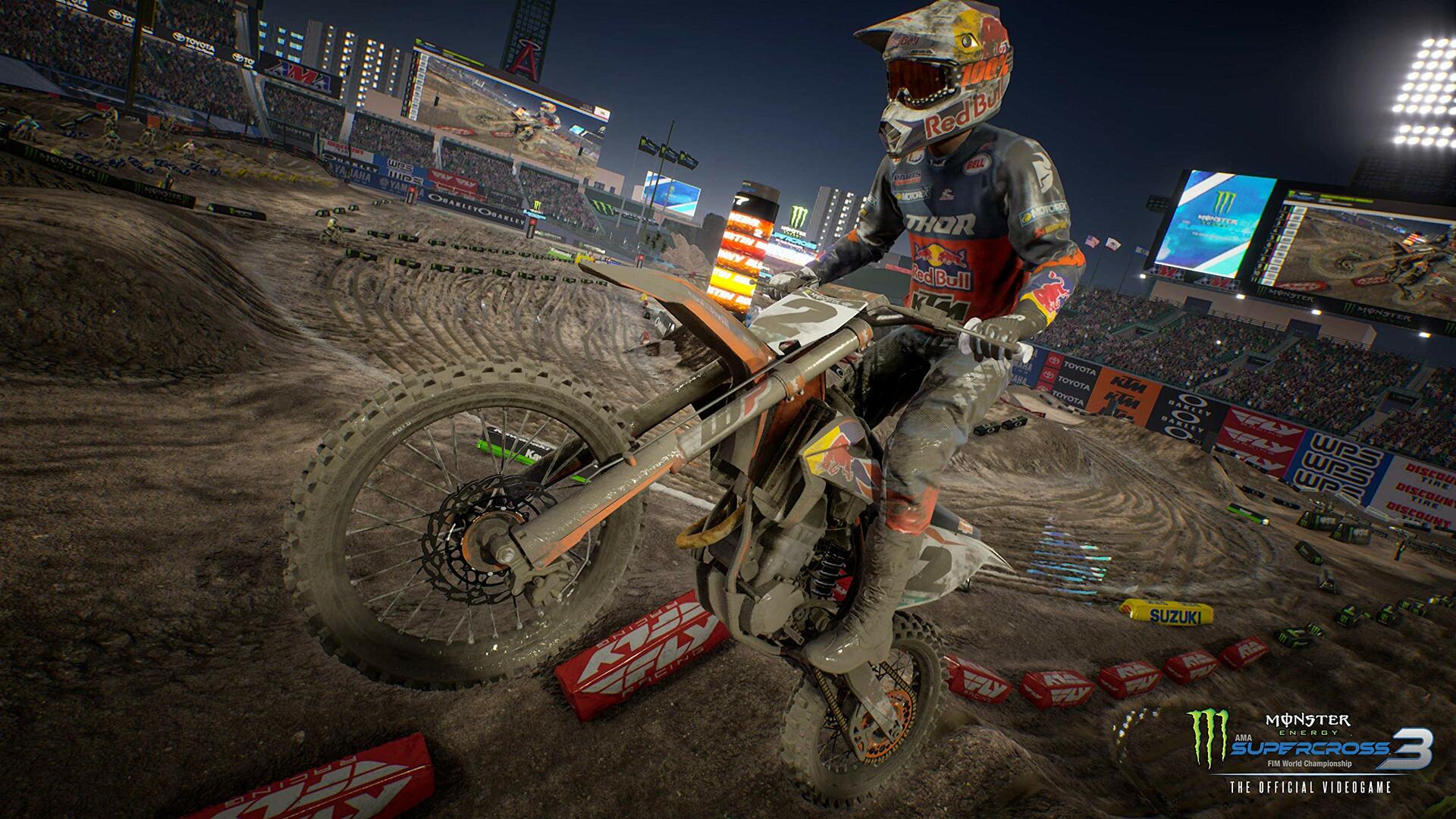 Monster Energy Supercross 3 The Official Videogame PS4 PlayStation 4 AD/DD - Very Good