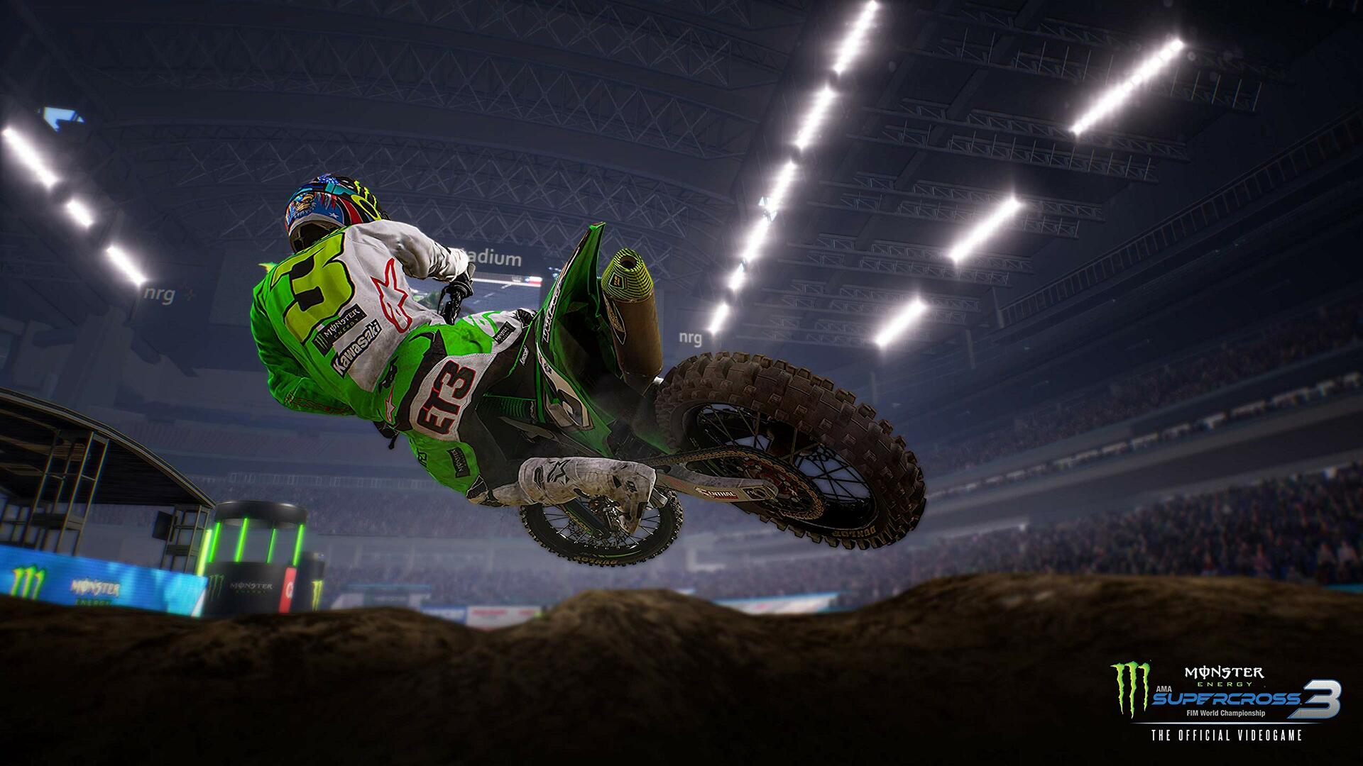 Monster Energy Supercross 3 The Official Videogame PS4 PlayStation 4 AD/DD - Very Good