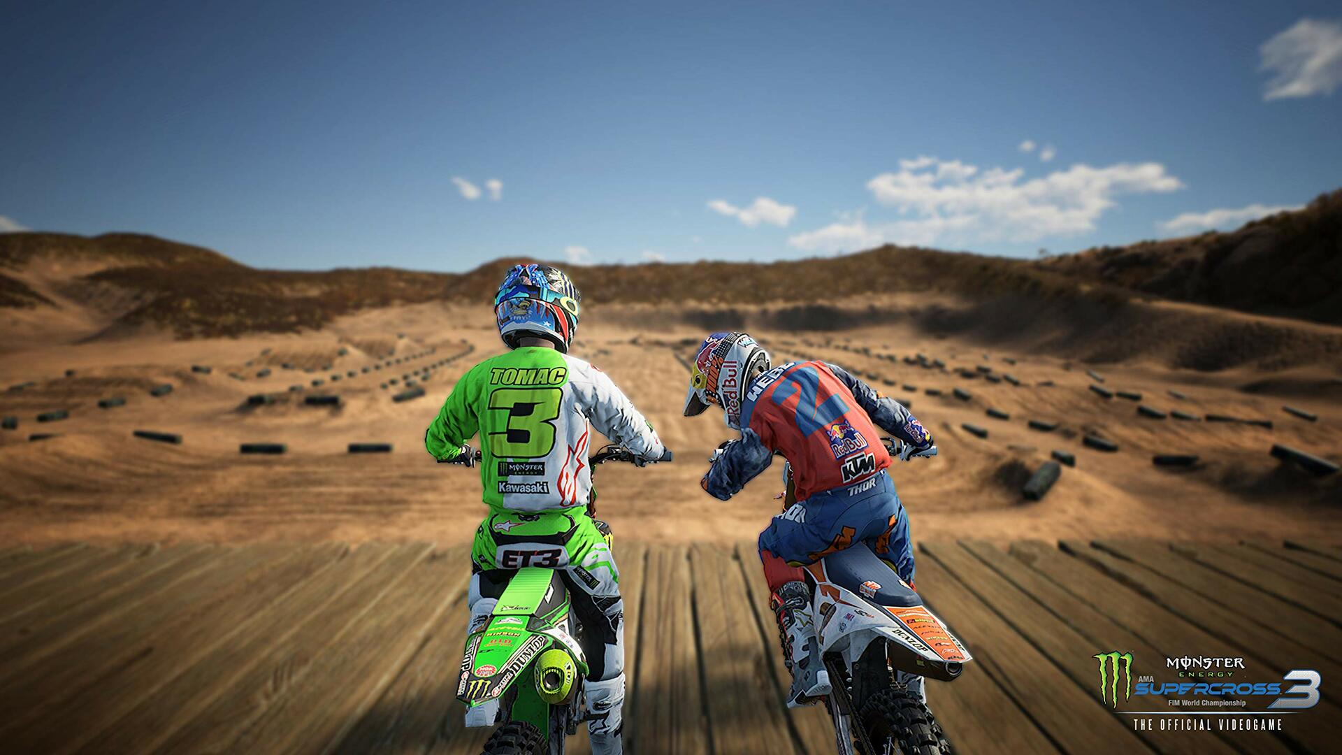 Monster Energy Supercross 3 The Official Videogame PS4 PlayStation 4 AD/DD - Very Good