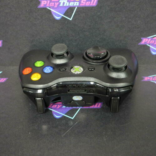 Refurbished - Black Xbox 360 OEM Wireless Controller - Excellent Condition - Refurbished