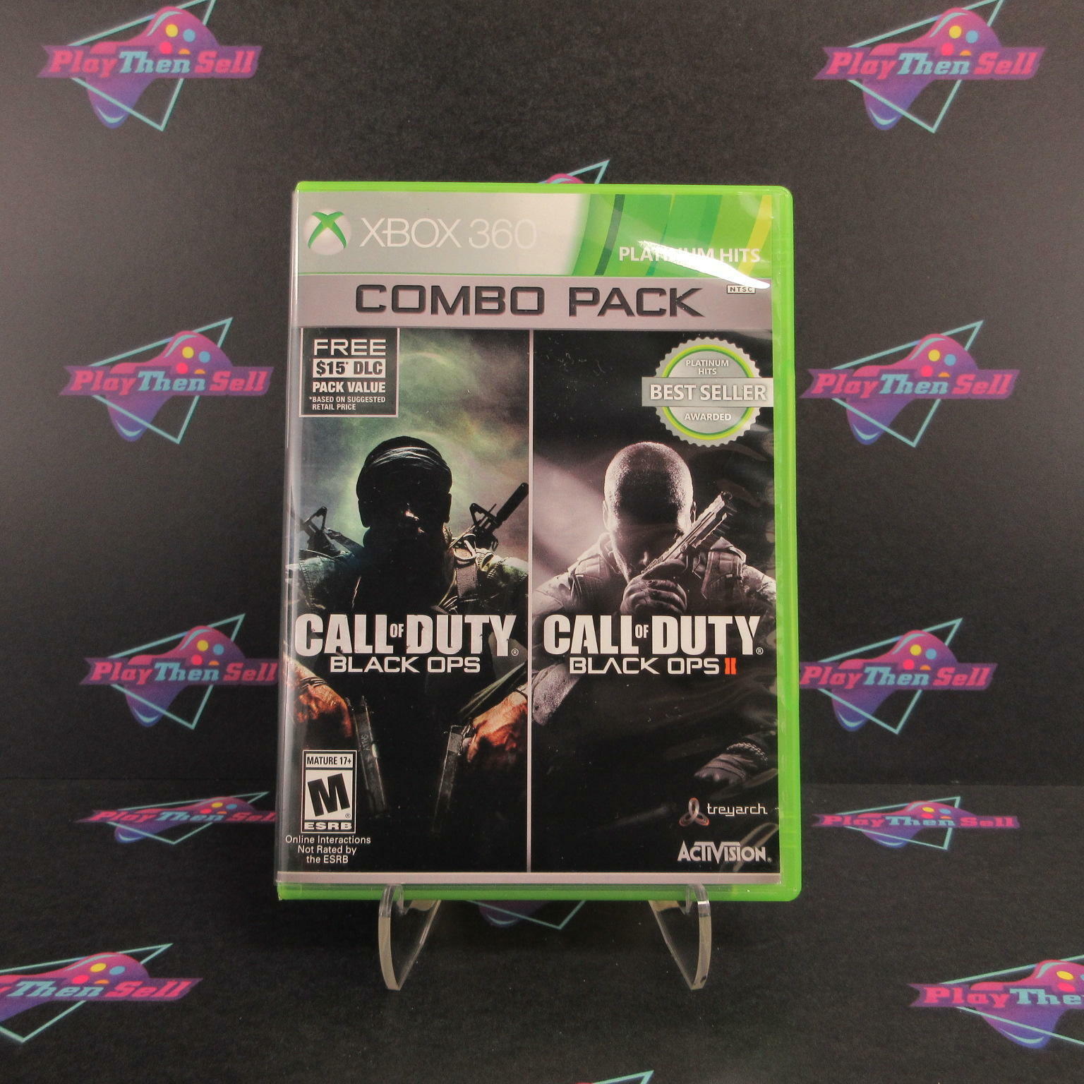 Call of Duty Black Ops Combo Pack Xbox 360 PH - Like New