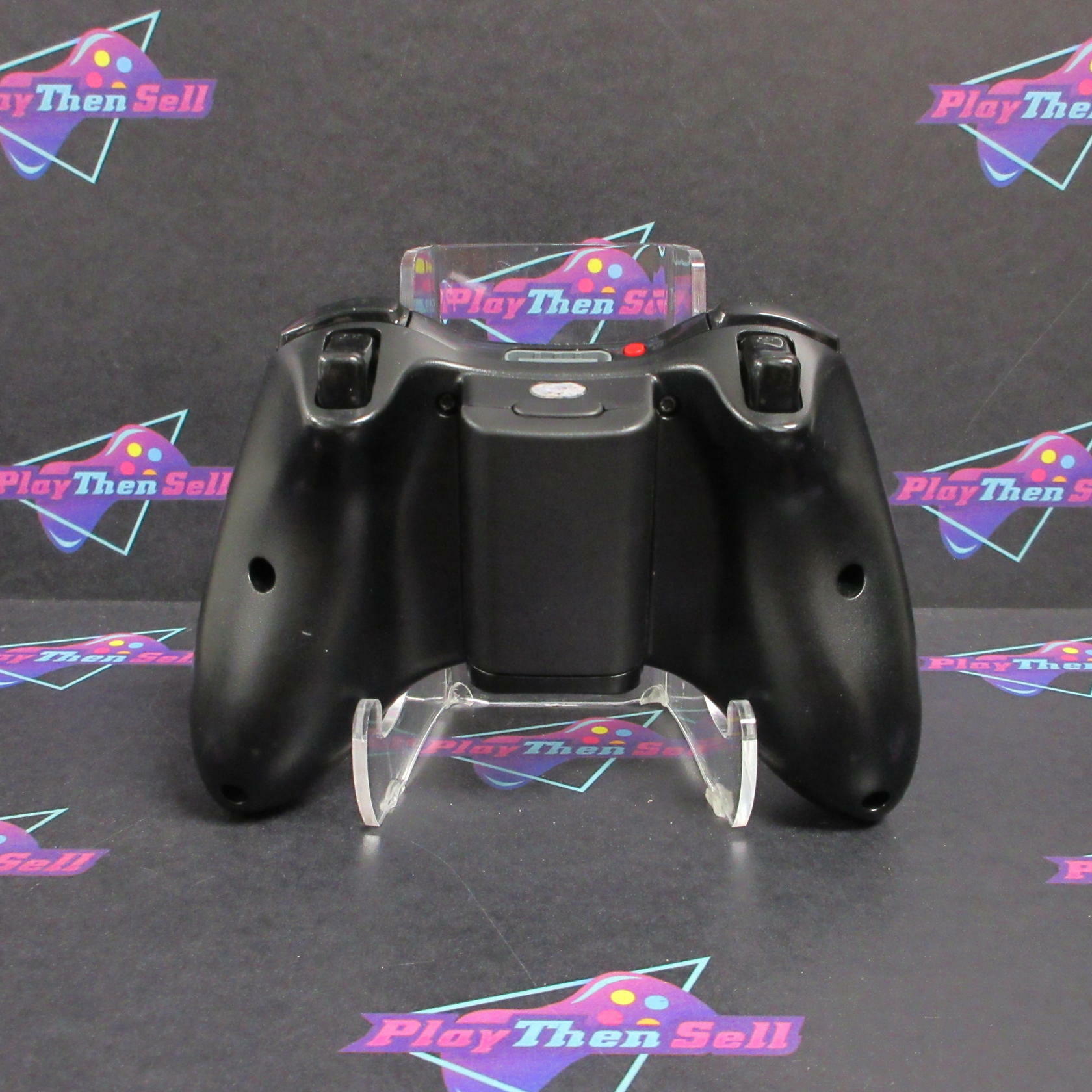 Refurbished - Radioactive Carbon Xbox 360 OEM Wireless Controller - Excellent - Refurbished