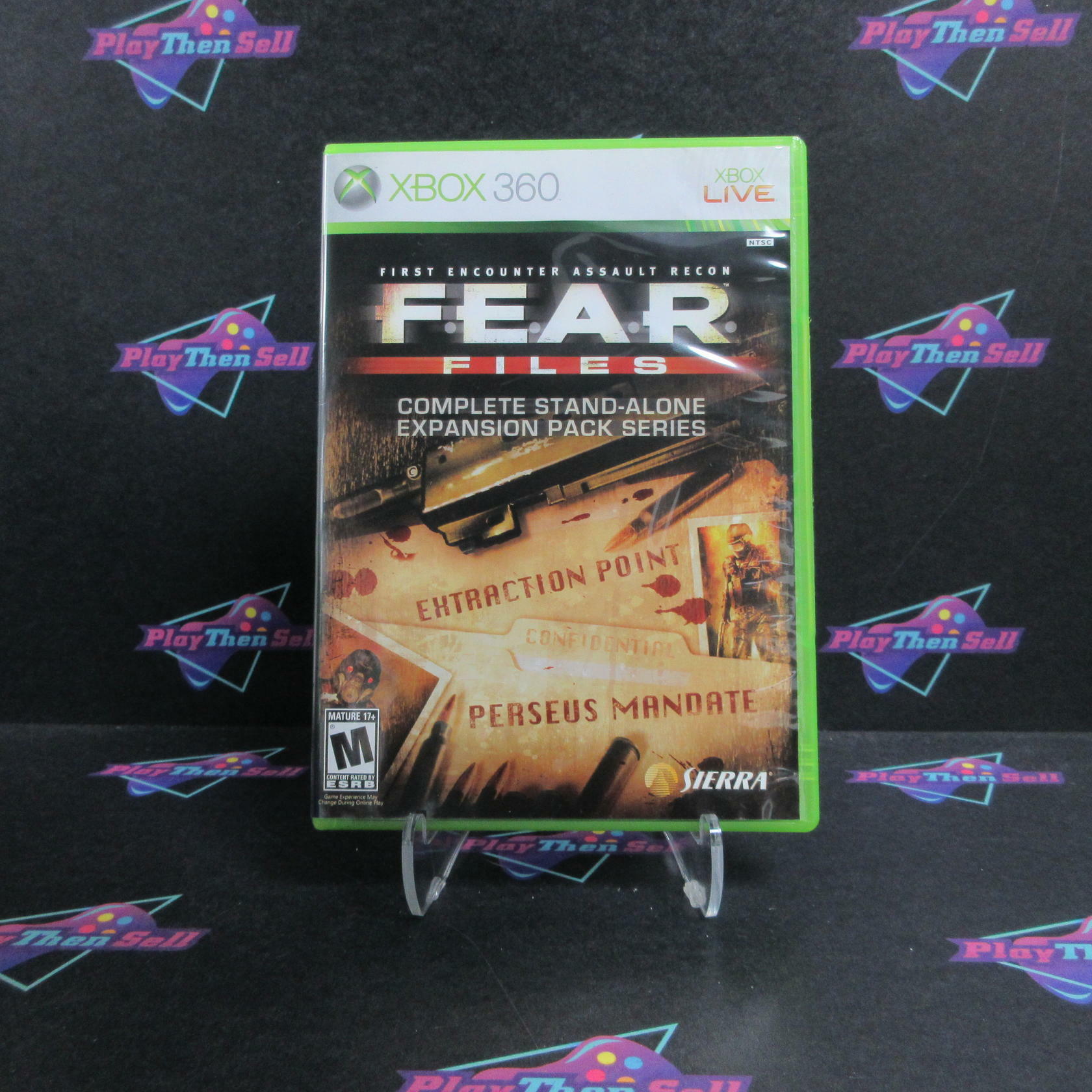 F.E.A.R. Files Xbox 360 - Like New