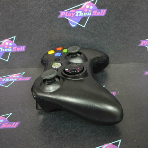 Refurbished - Black Xbox 360 OEM Wireless Controller - Excellent Condition - Refurbished