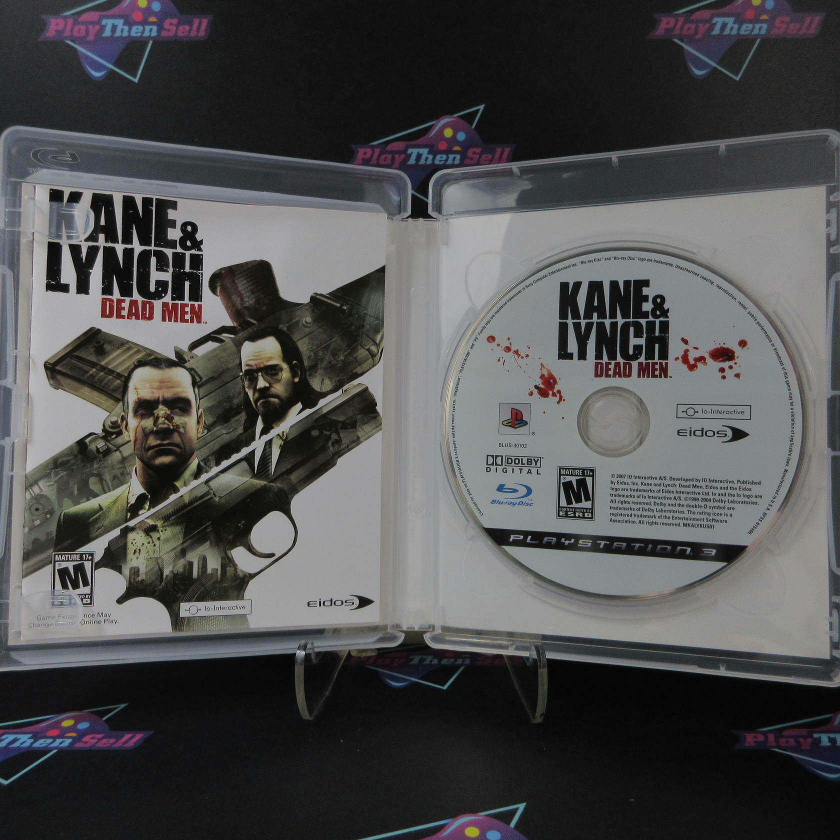 Kane & Lynch Dead Men PS3 PlayStation 3 - Like New