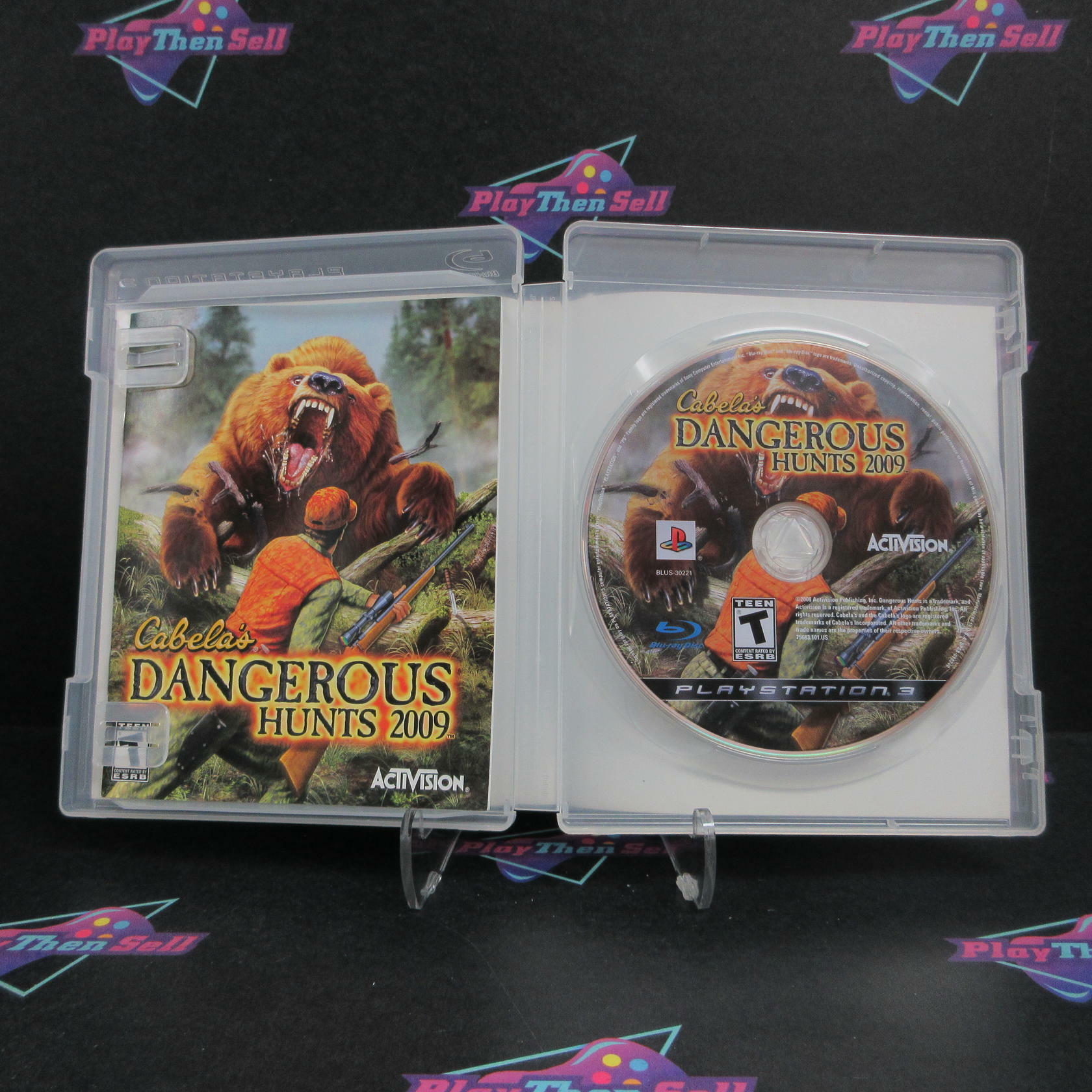 Cabela's Dangerous Hunts 2009 PS3 PlayStation 3 AD Complete CIB - Very Good