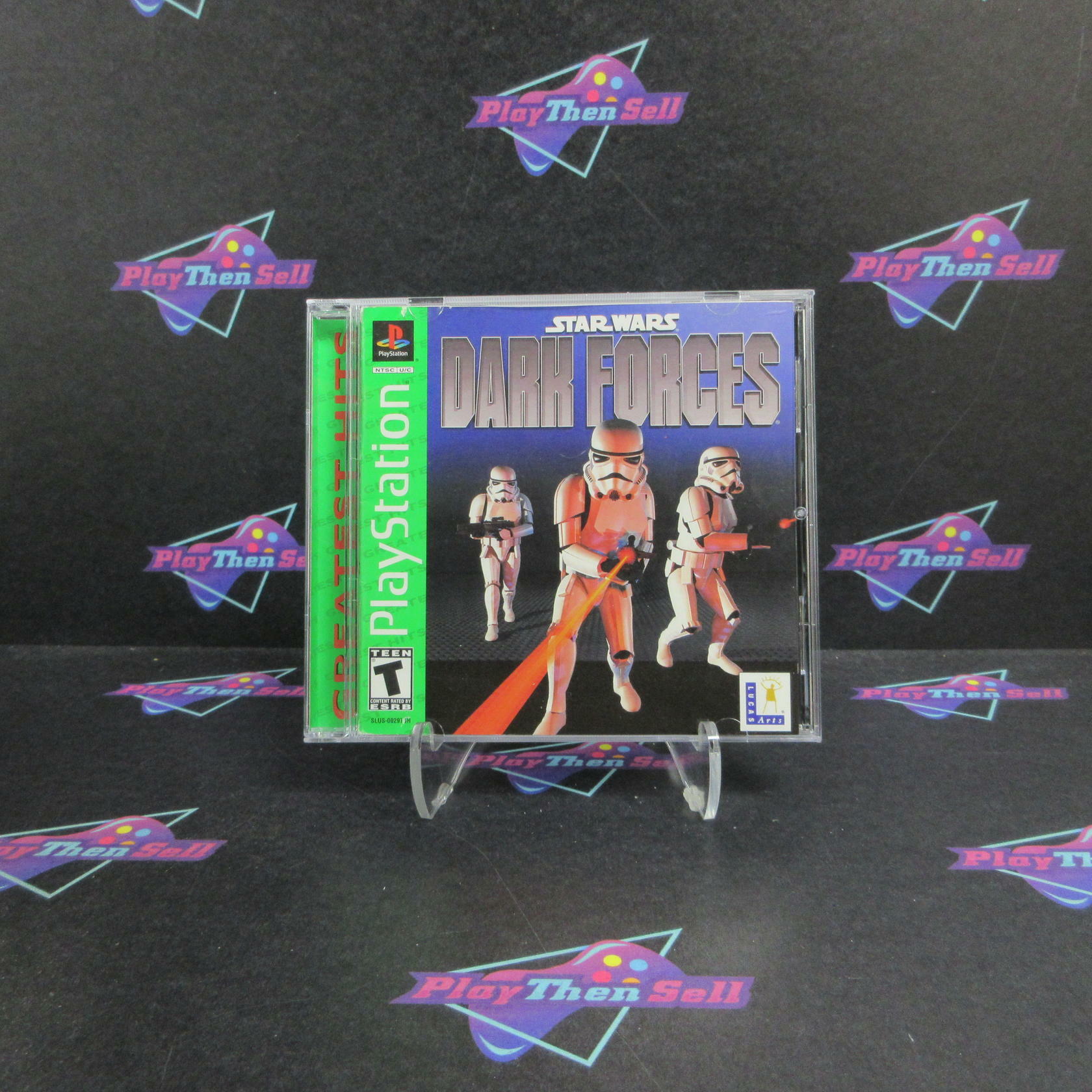Star Wars Dark Forces PS1 PlayStation 1 GH MD + Reg Card Complete CIB - Very Good