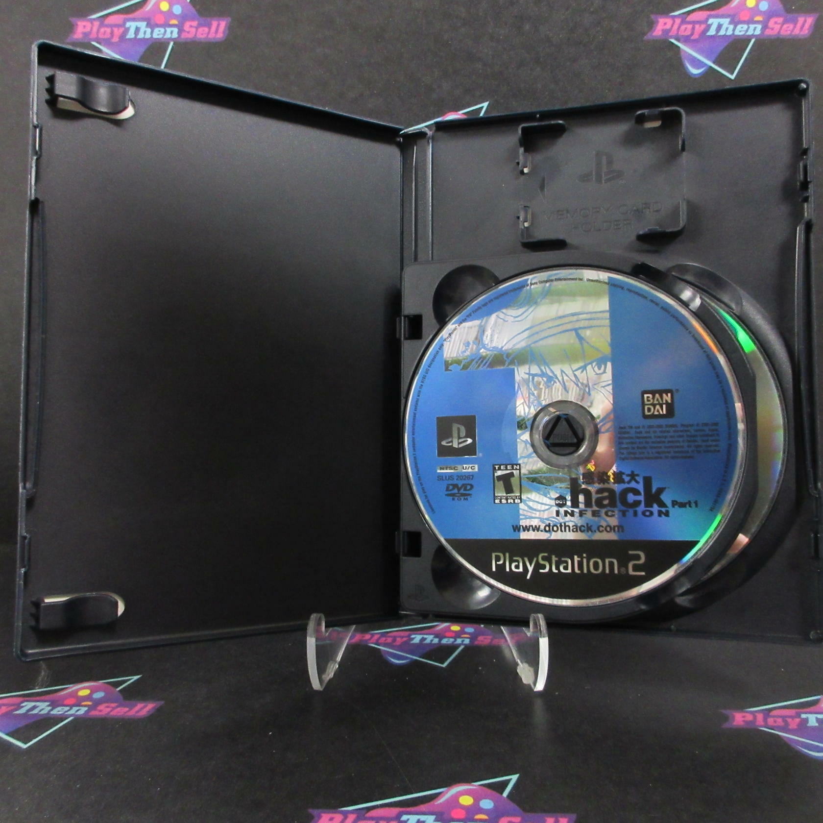 .hack Part 1 Infection PS2 PlayStation 2 AD/NM + Bonus Disc - Very Good