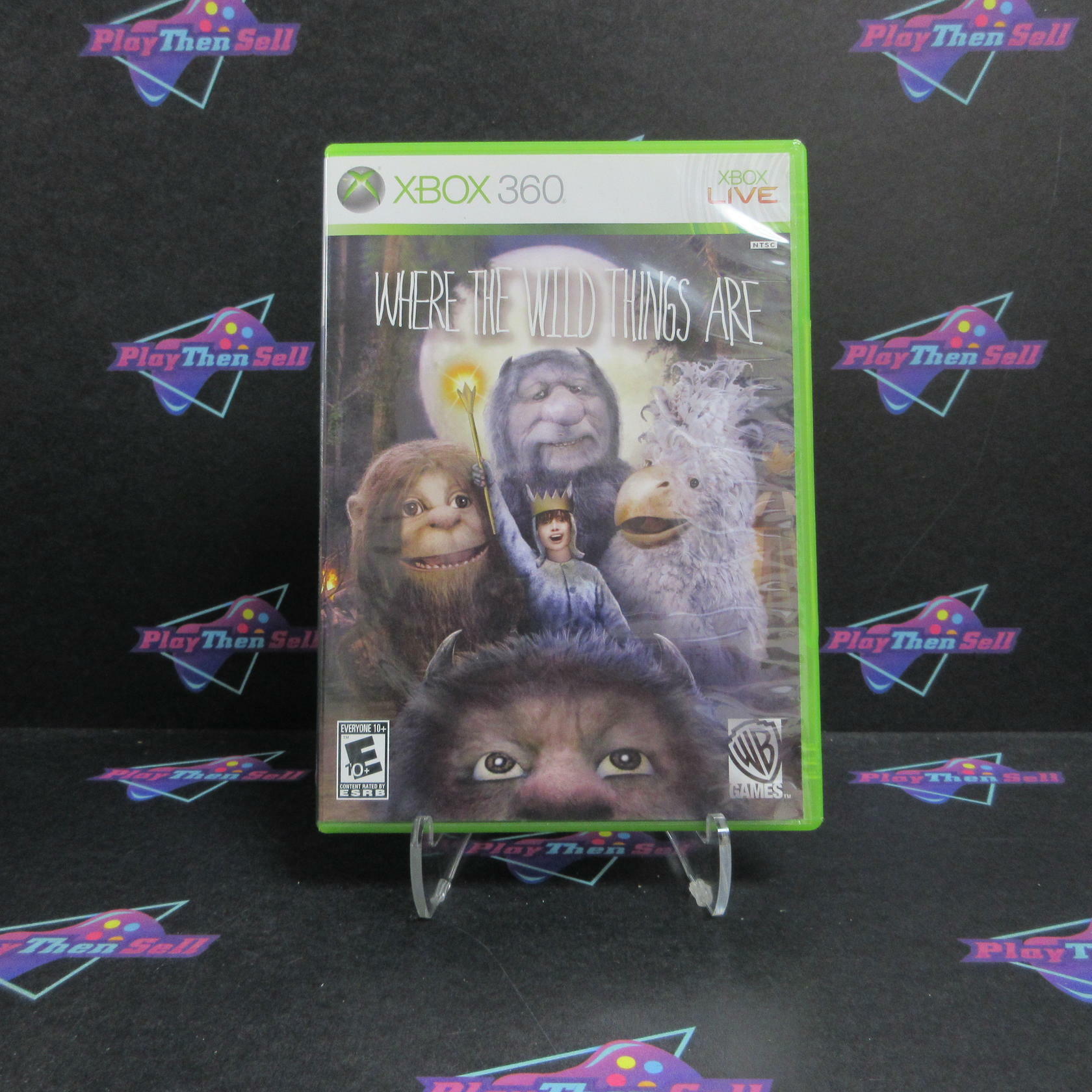 Where The Wild Things are Xbox 360 AD Complete CIB - Good