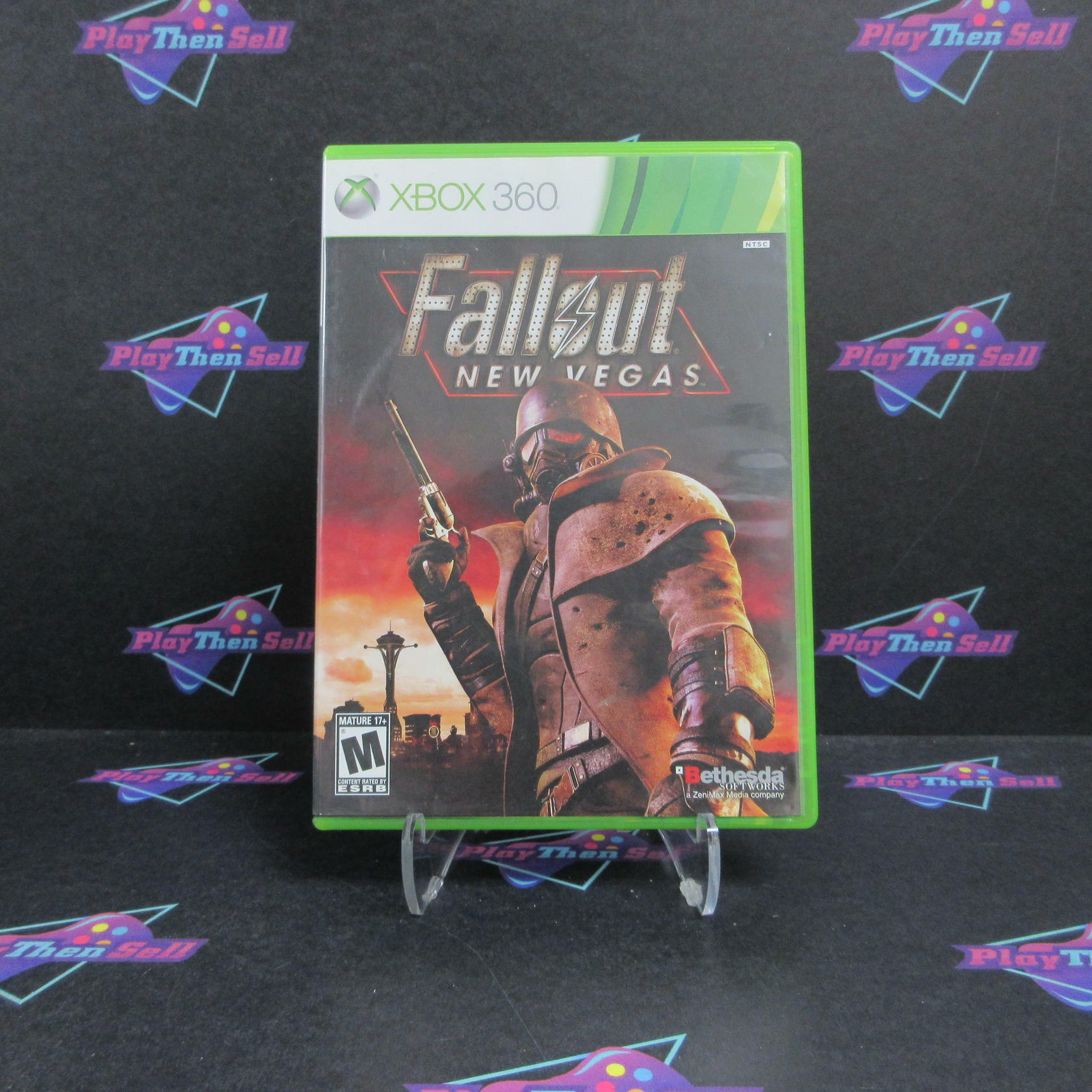 Fallout New Vegas Xbox 360 DD + Sleeve Complete CIB - Very Good