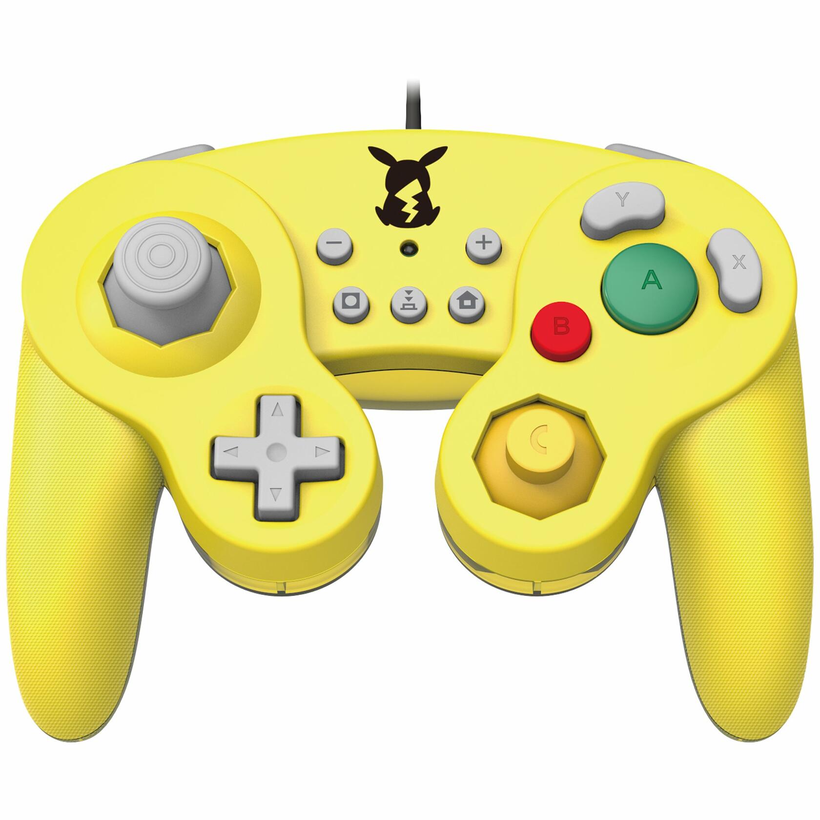 Refurbished HORI Nintendo Switch Battle Pad - Pikachu Gamecube Style Controller - Refurbished