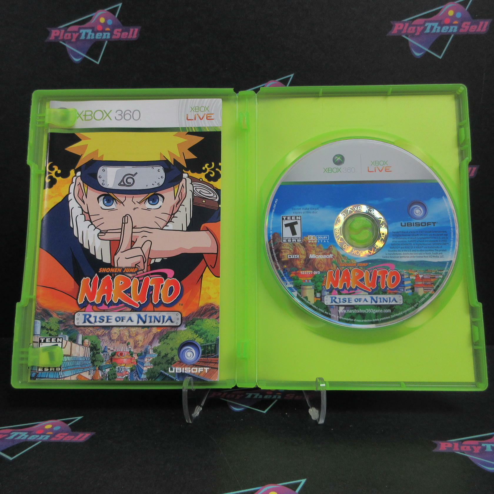 Naruto Rise of a Ninja Xbox 360 Complete - Excellent