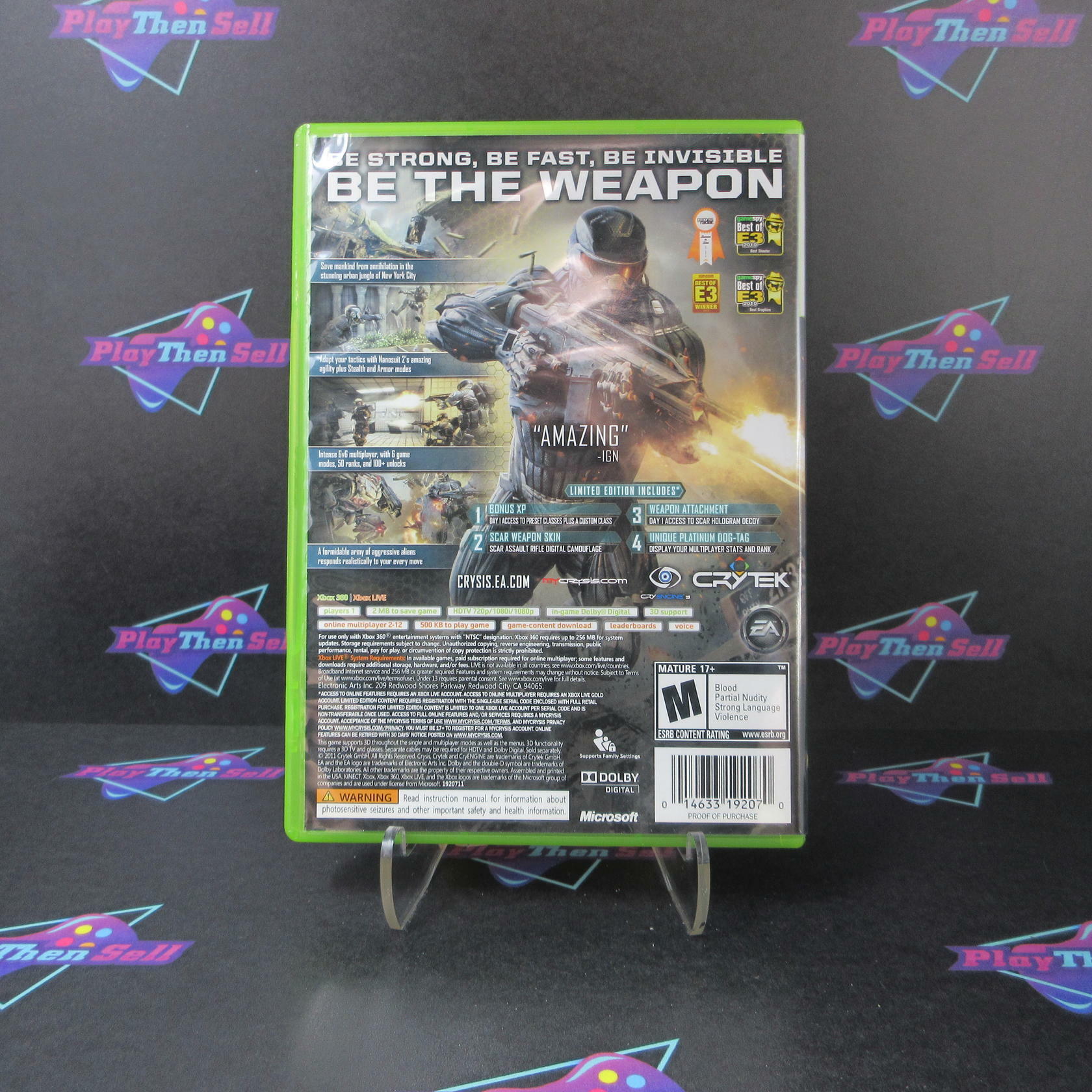Crysis 2 Limited Edition Xbox 360 Complete - Excellent