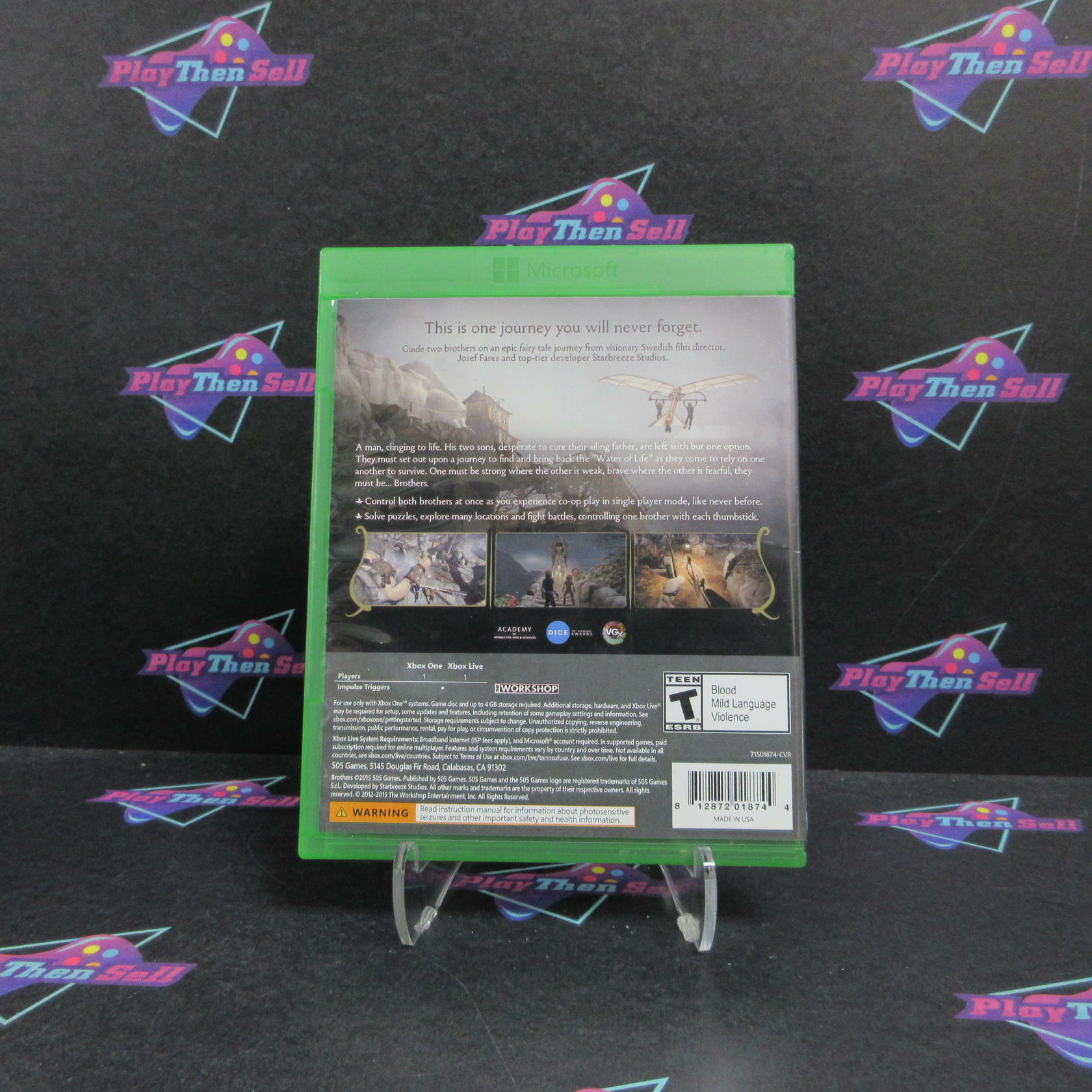 Brothers A Tale Of Two Sons Xbox One Complete - Refurbished