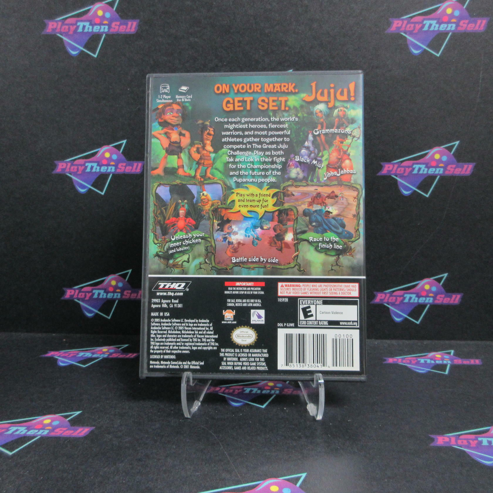 Tak The Great Juju Challenge Nintendo Gamecube Complete - Refurbished