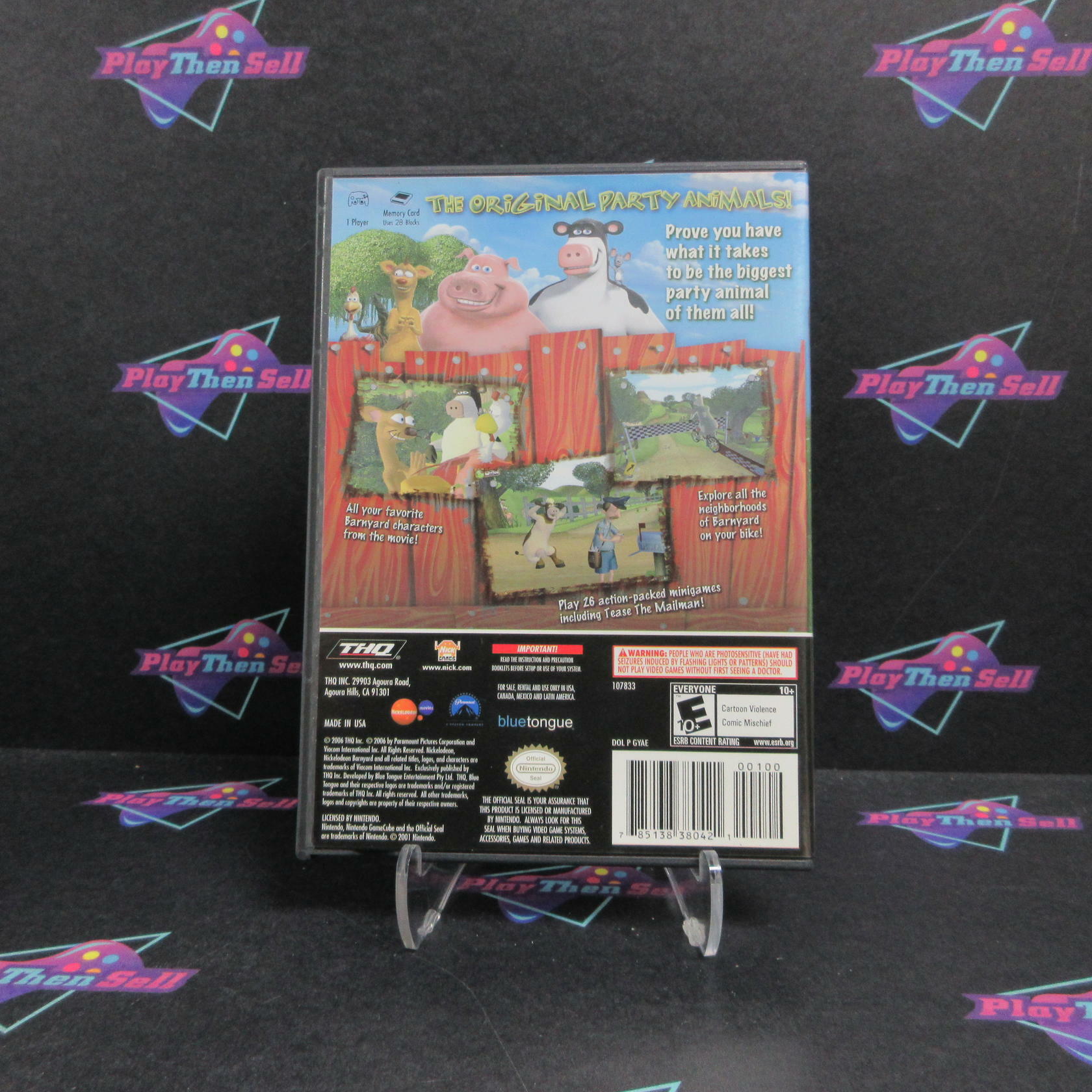 Barnyard Nintendo Gamecube Complete - Refurbished