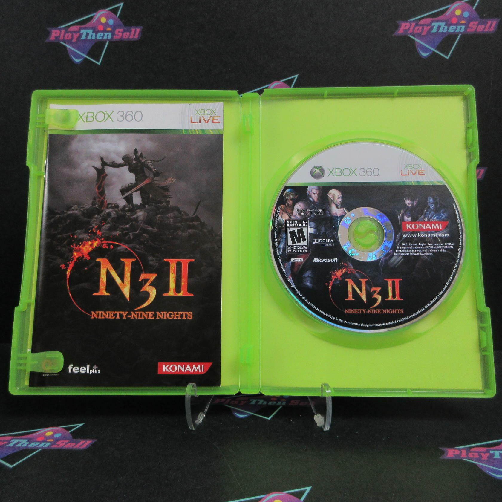 N3II Ninety Nine Nights Xbox 360 Complete - Excellent