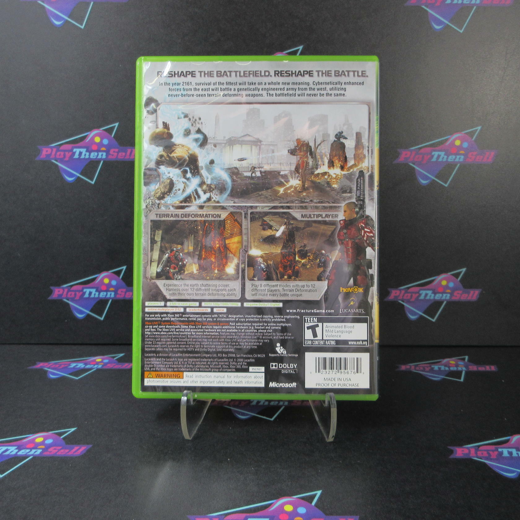 Fracture Xbox 360 Complete - Excellent