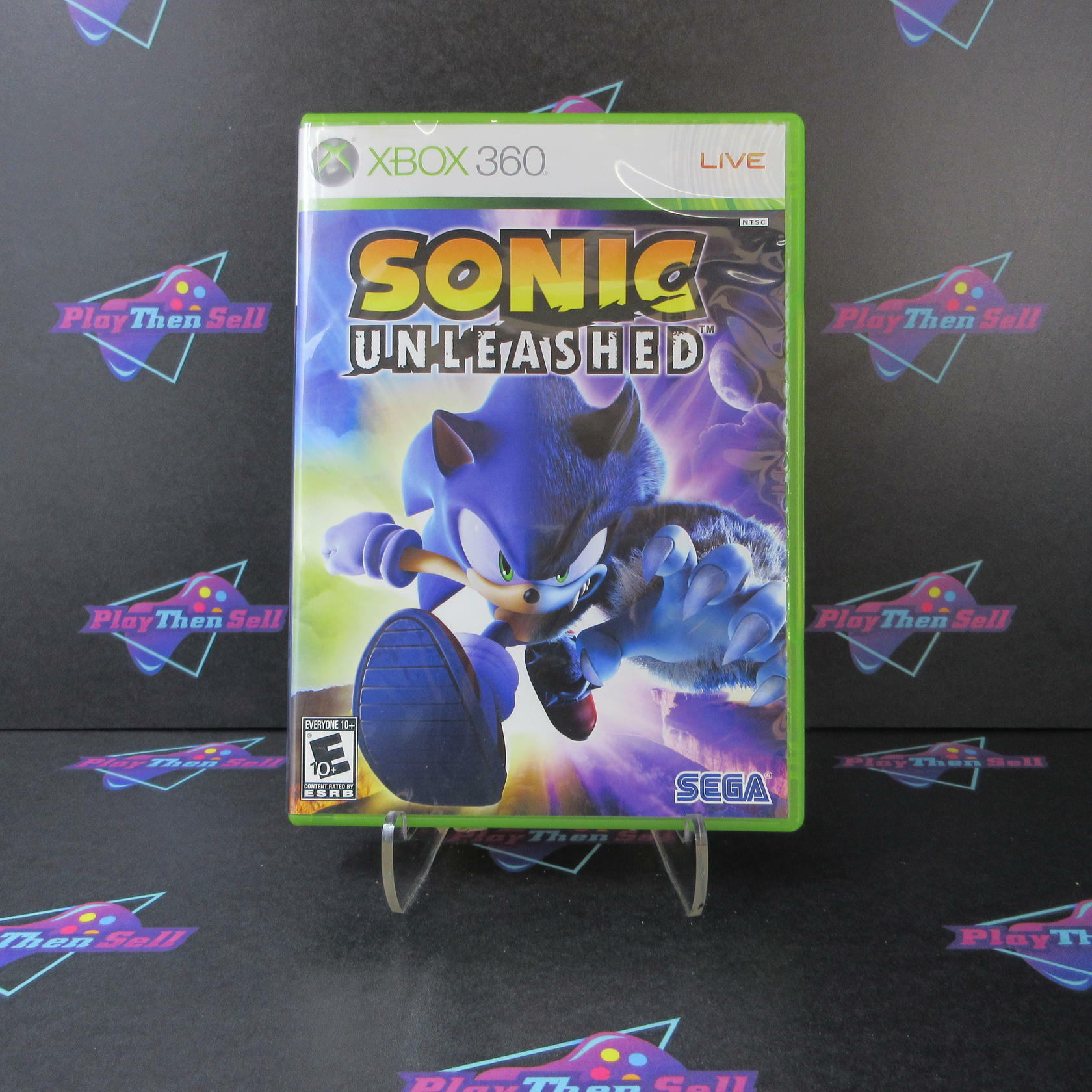 Sonic Unleashed Xbox 360 Complete - Excellent