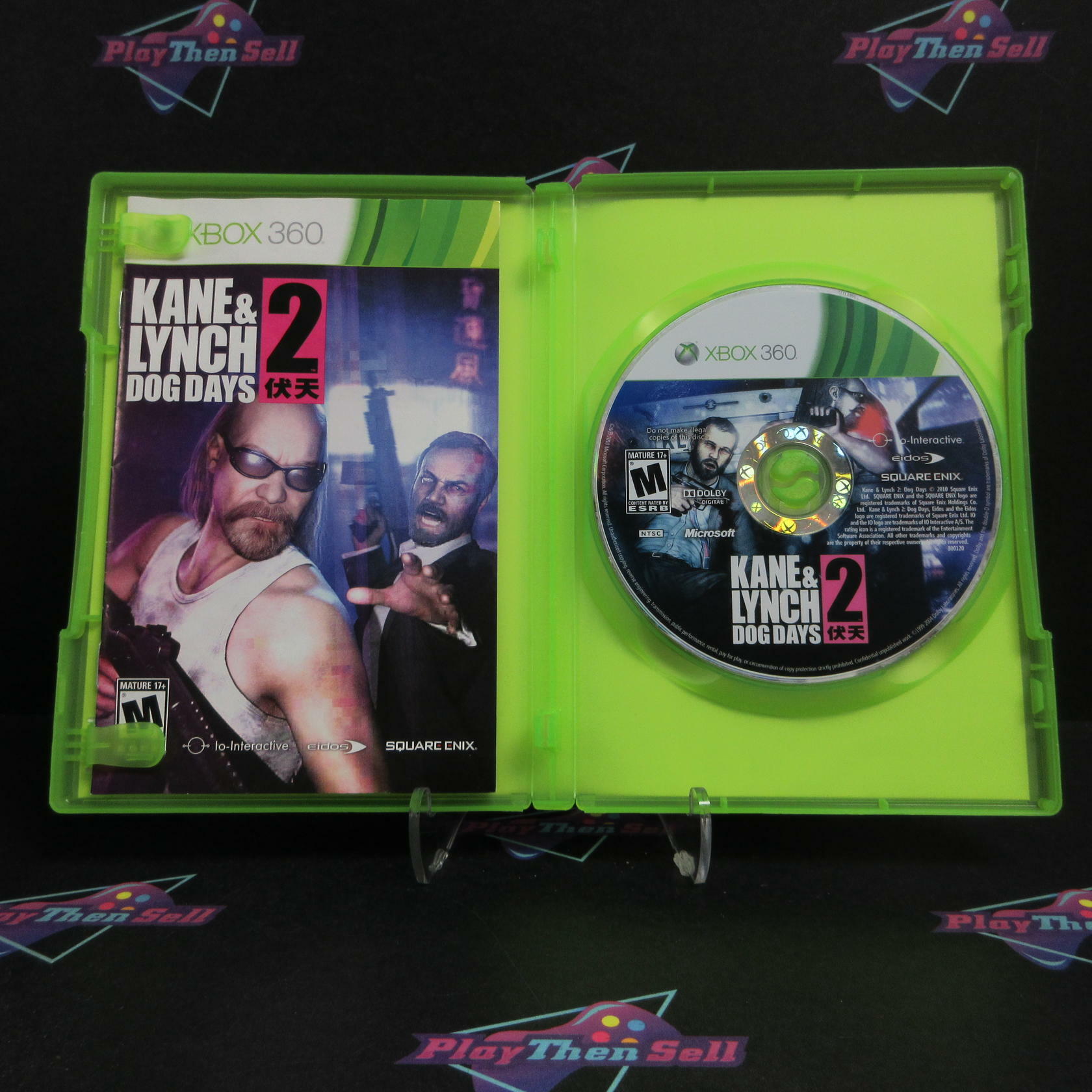 Kane and Lynch 2 Dog Days Xbox 360 Complete - Excellent