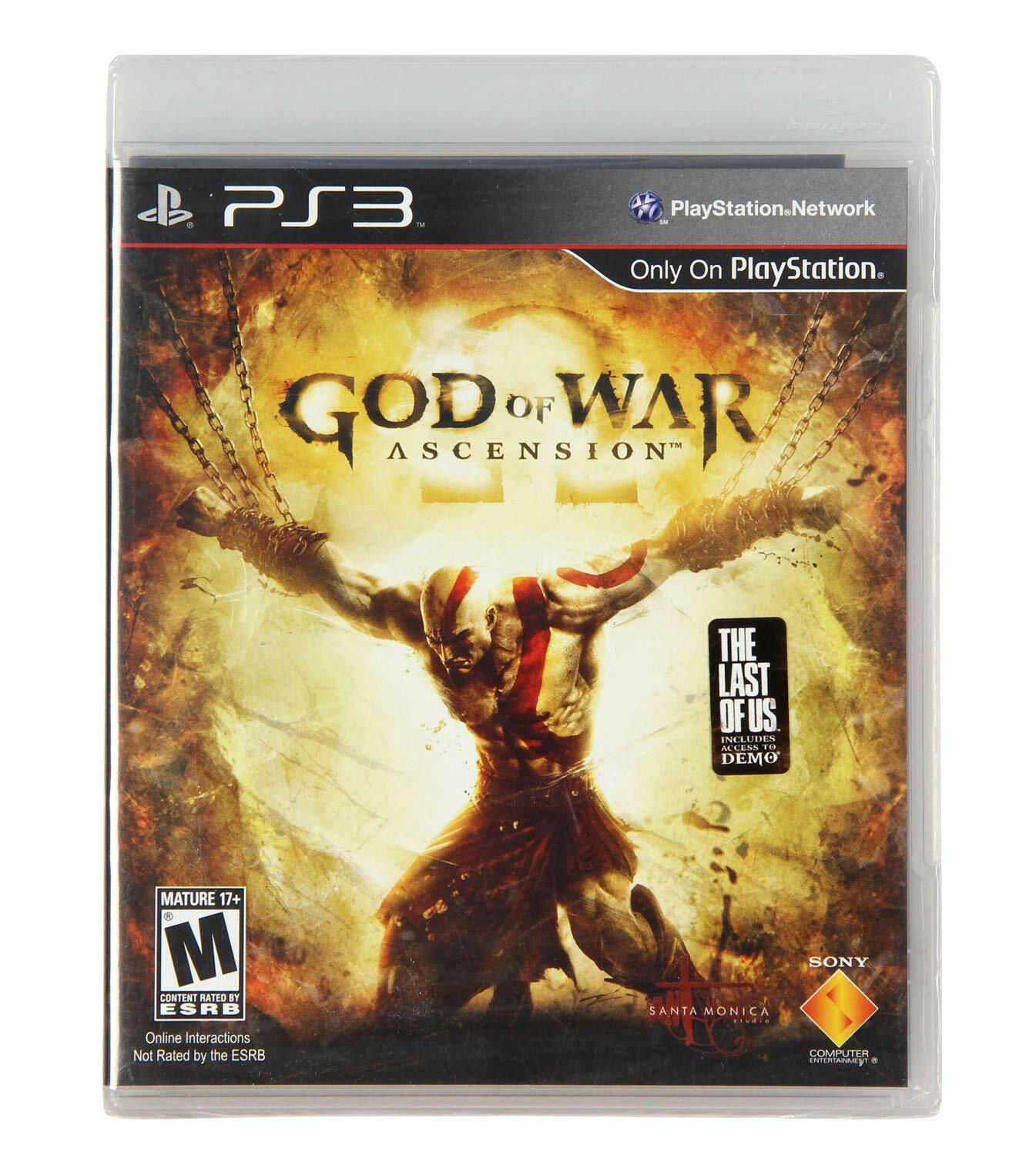 God of War Ascension PS3 PlayStation 3 Complete - Excellent