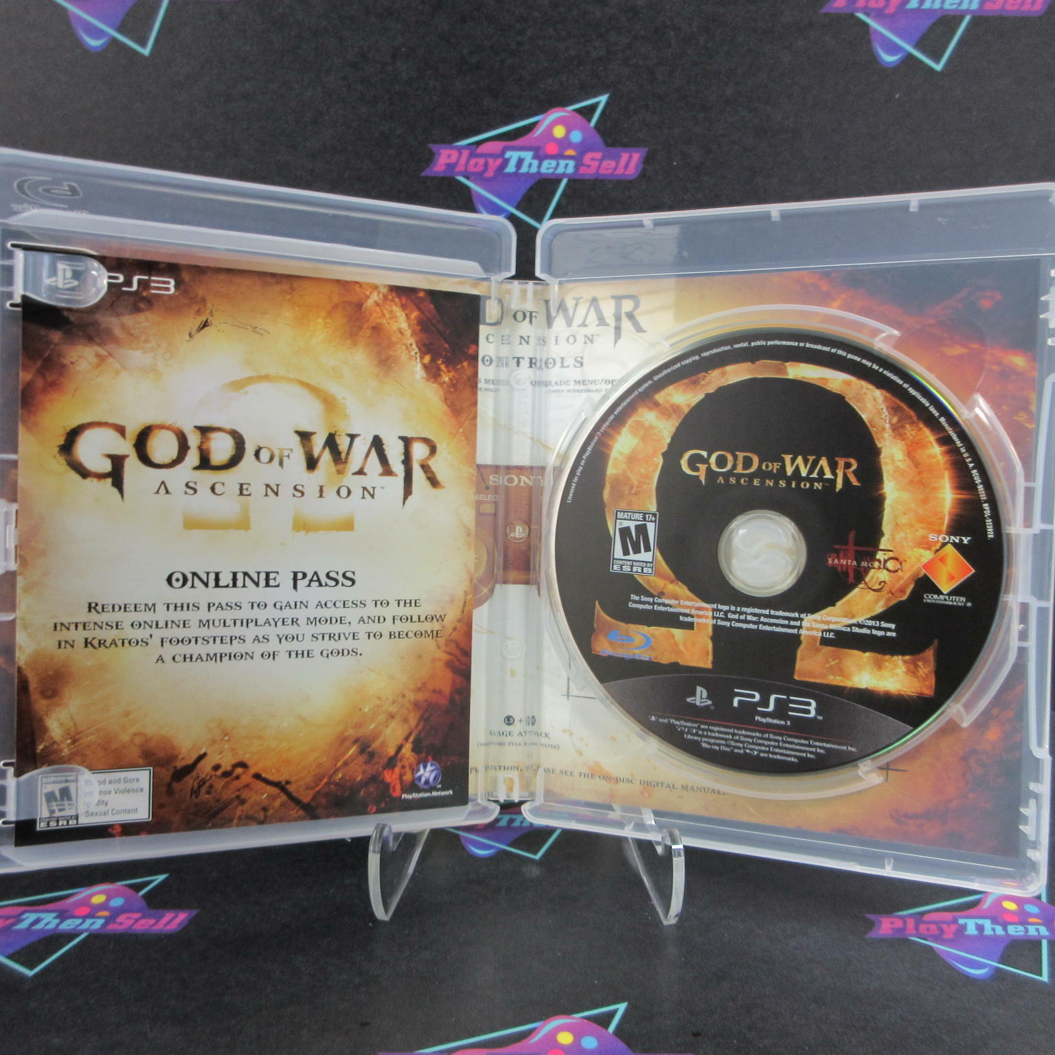 God of War Ascension PS3 PlayStation 3 Complete - Excellent