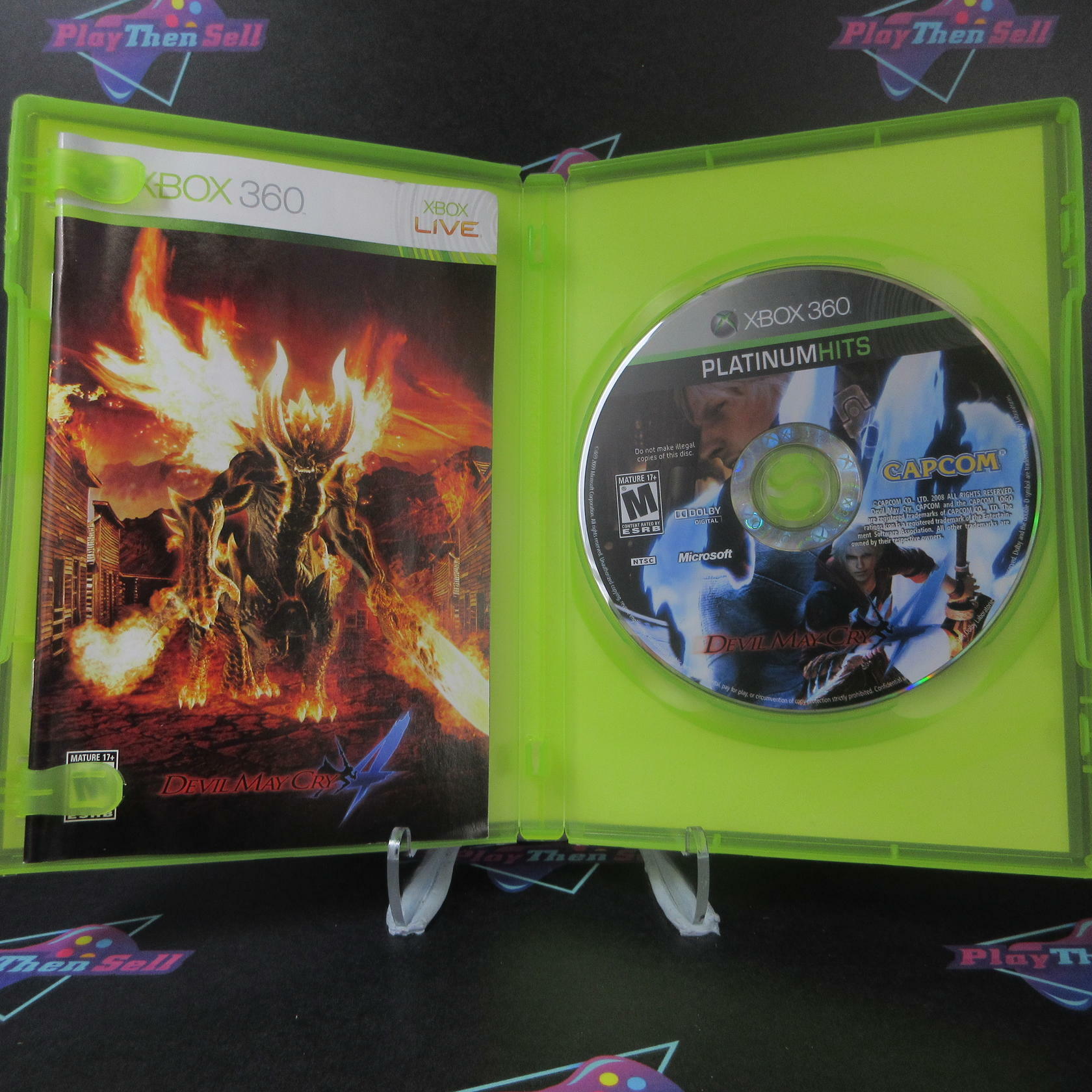 Devil May Cry 4 Xbox 360 PH Complete - Excellent