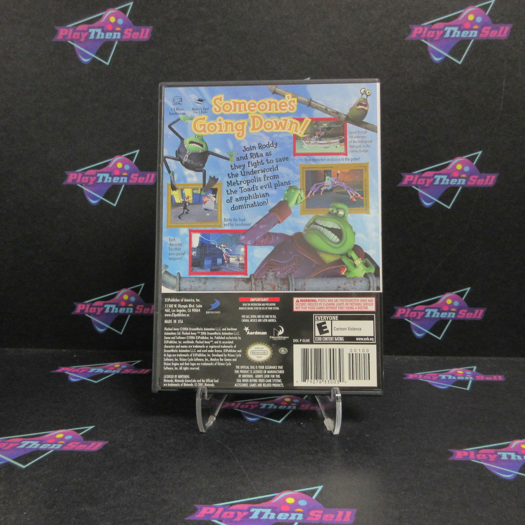 Flushed Away Nintendo Gamecube Complete - Refurbished