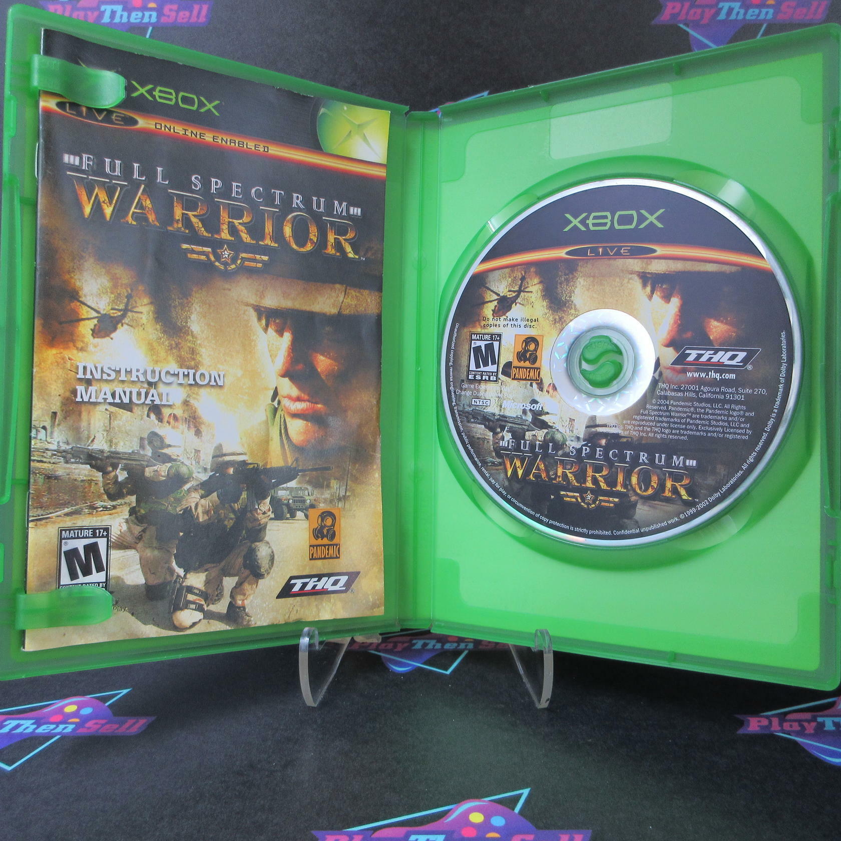 Full Spectrum Warrior Xbox Complete - Refurbished