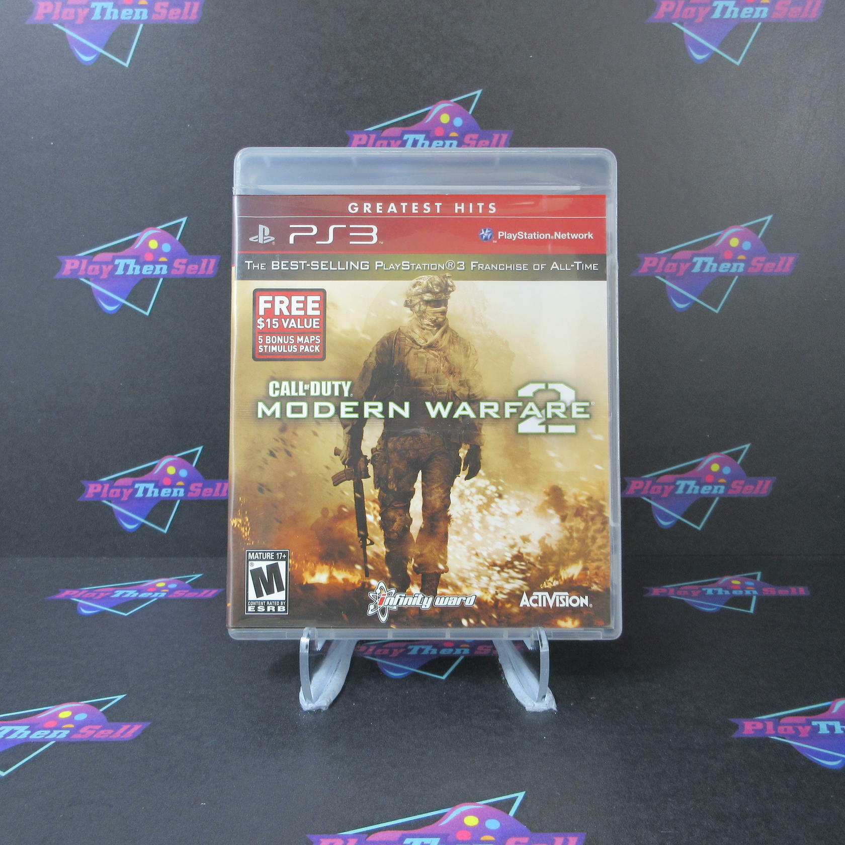 Call of Duty Modern Warfare 2 PS3 PlayStation 3 GH Complete - Excellent