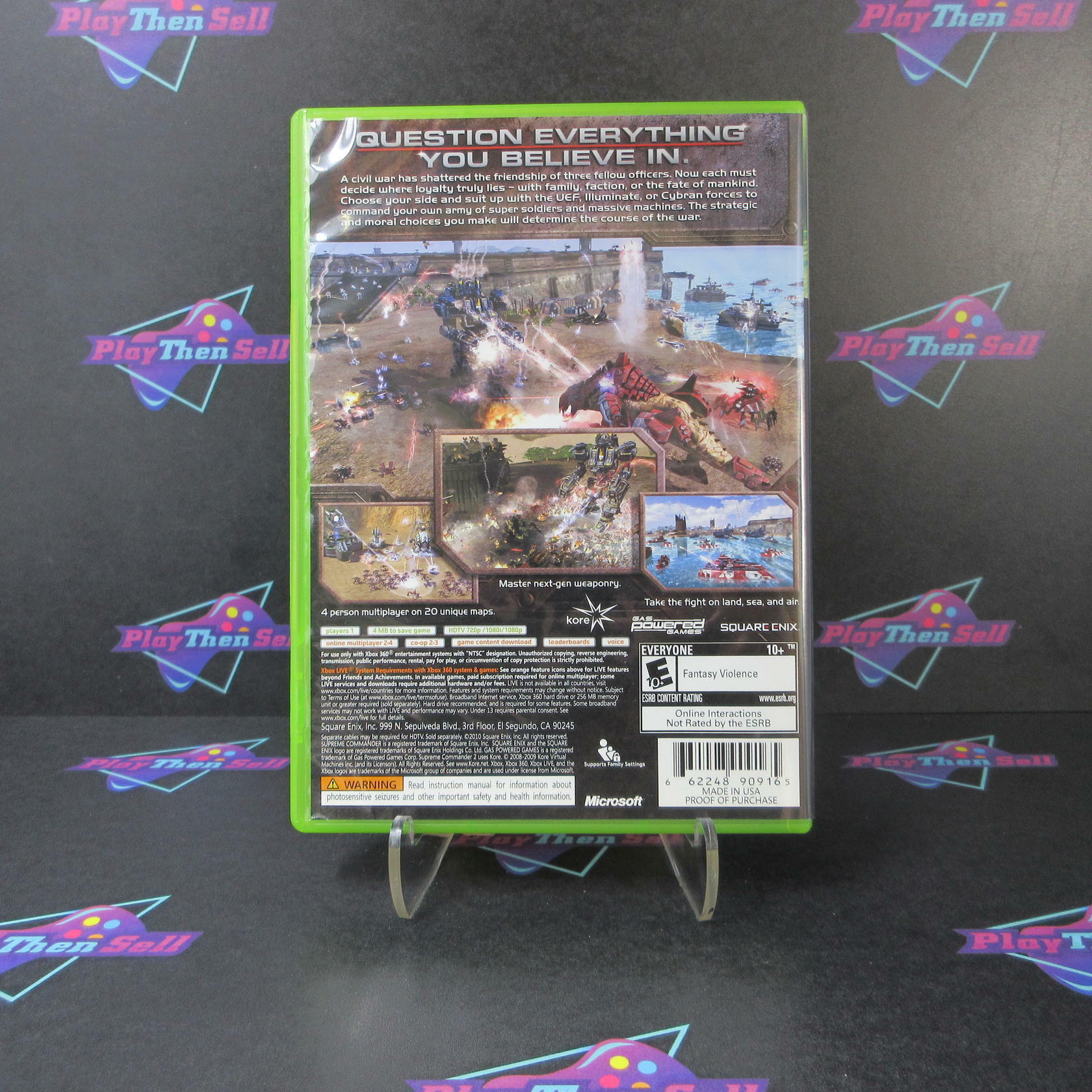 Supreme Commander 2 Xbox 360 Complete - Excellent