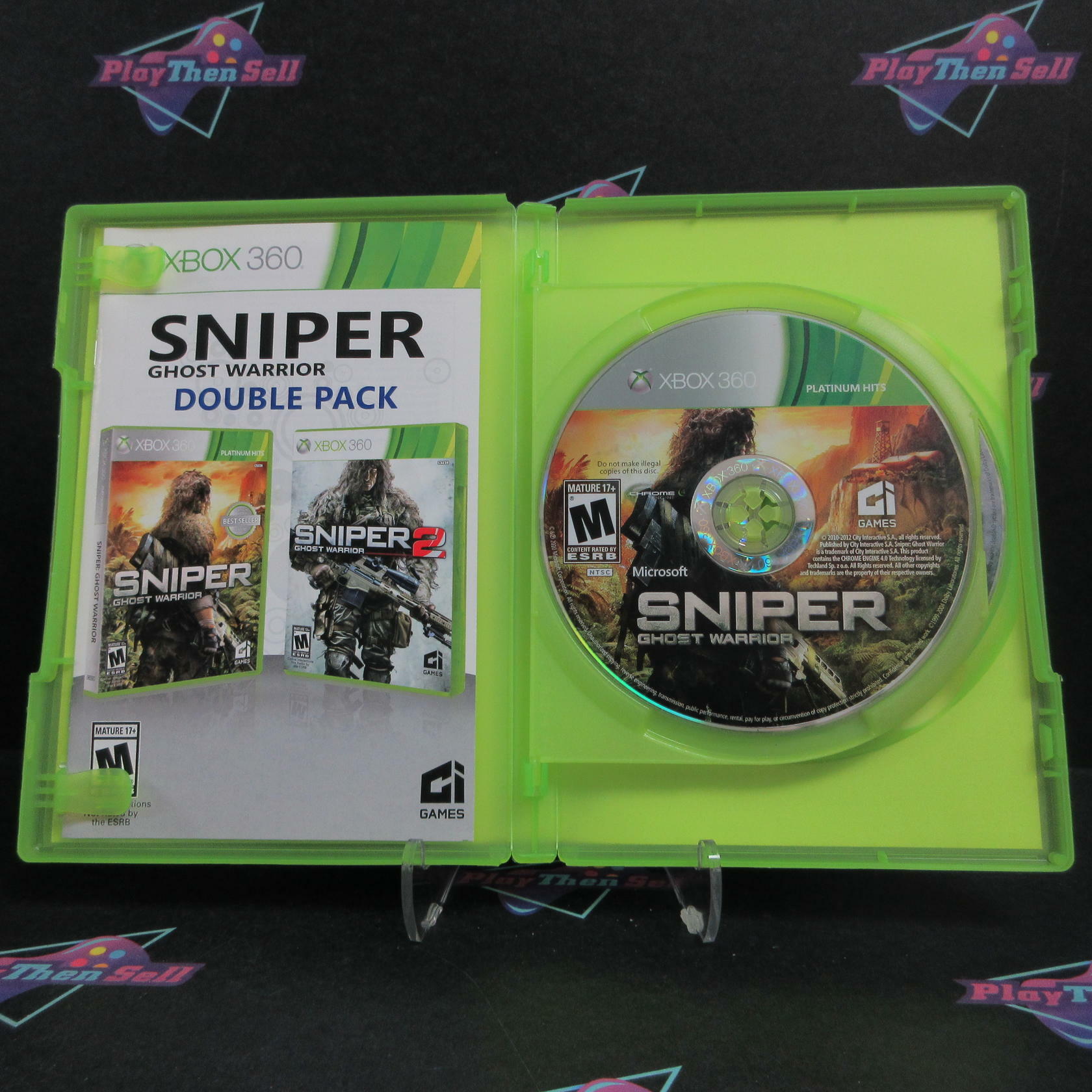 Sniper Ghost Warrior Double Pack Xbox 360 Complete - Excellent